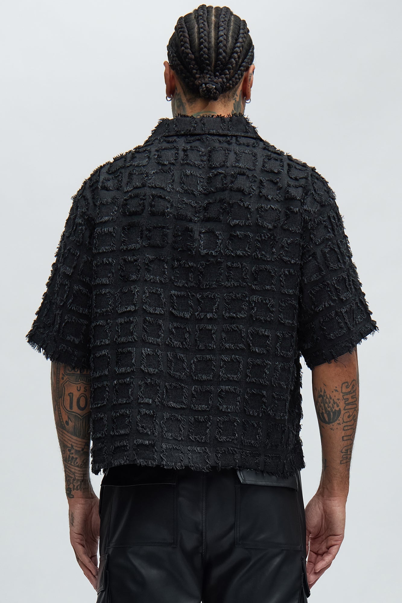 Window Shopping Boxy Shirt - Black