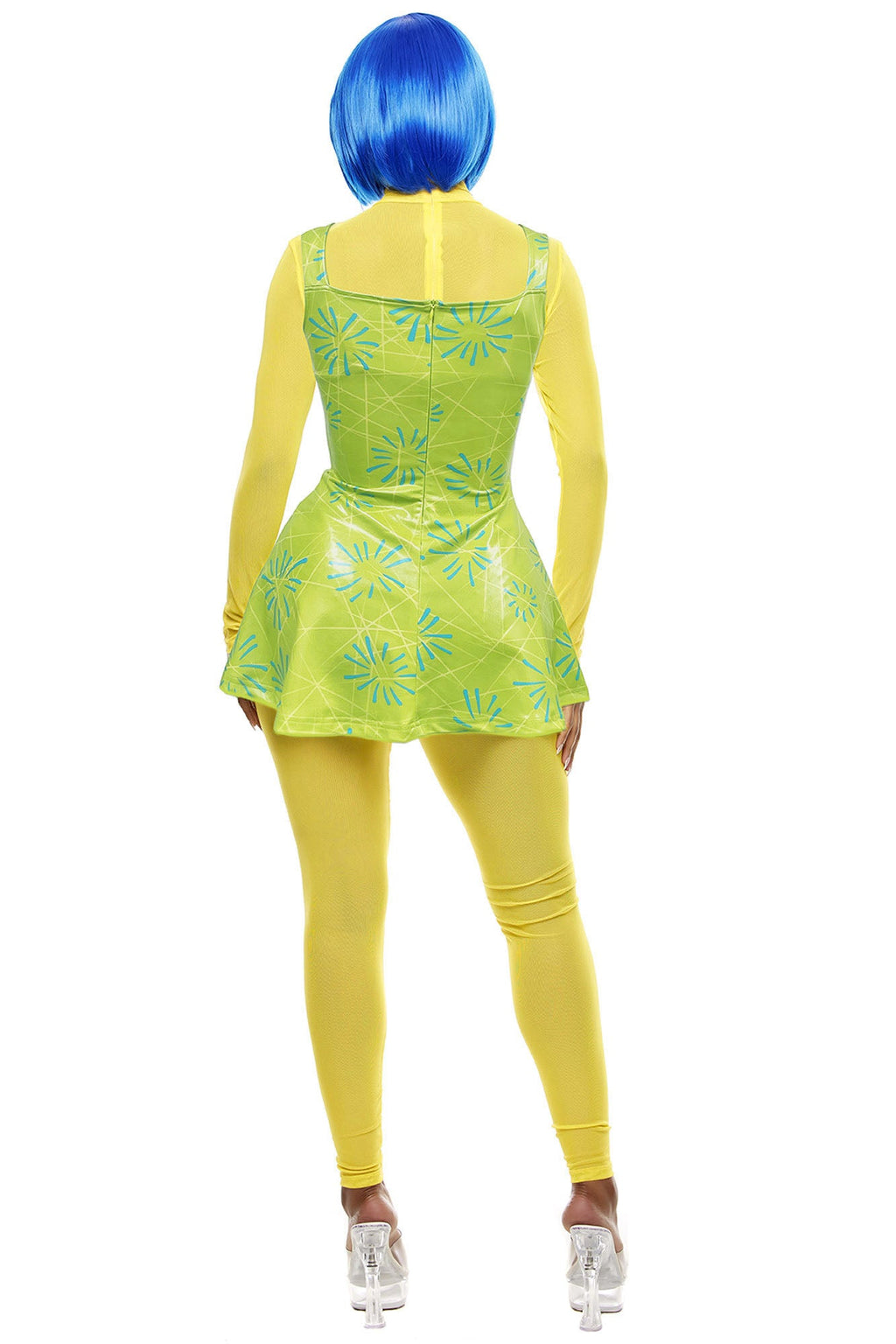 Ecstasy & Joy 5 Piece Costume Set - Green/combo