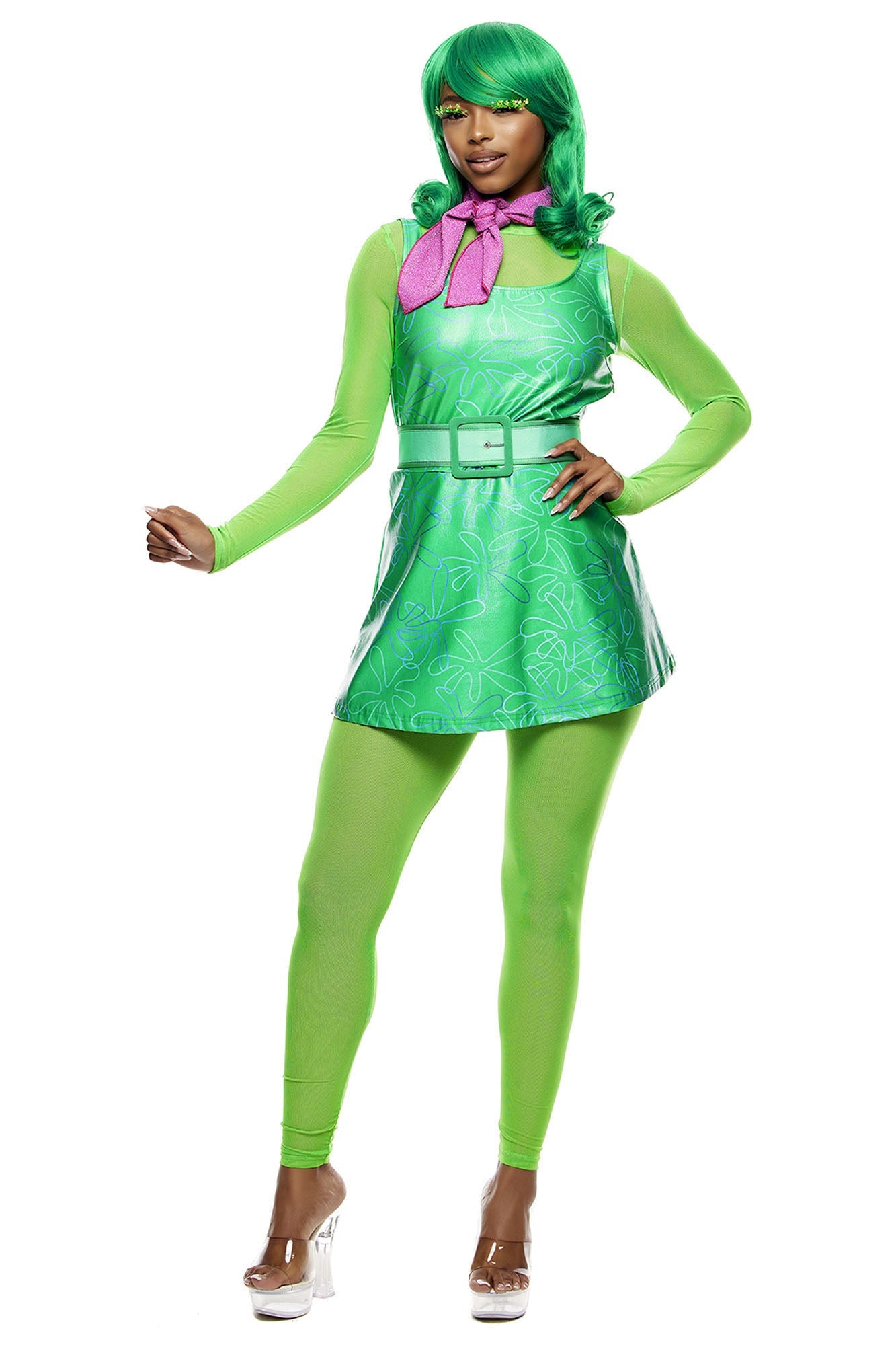 You Disgust Me 7 Piece Costume Set - Green