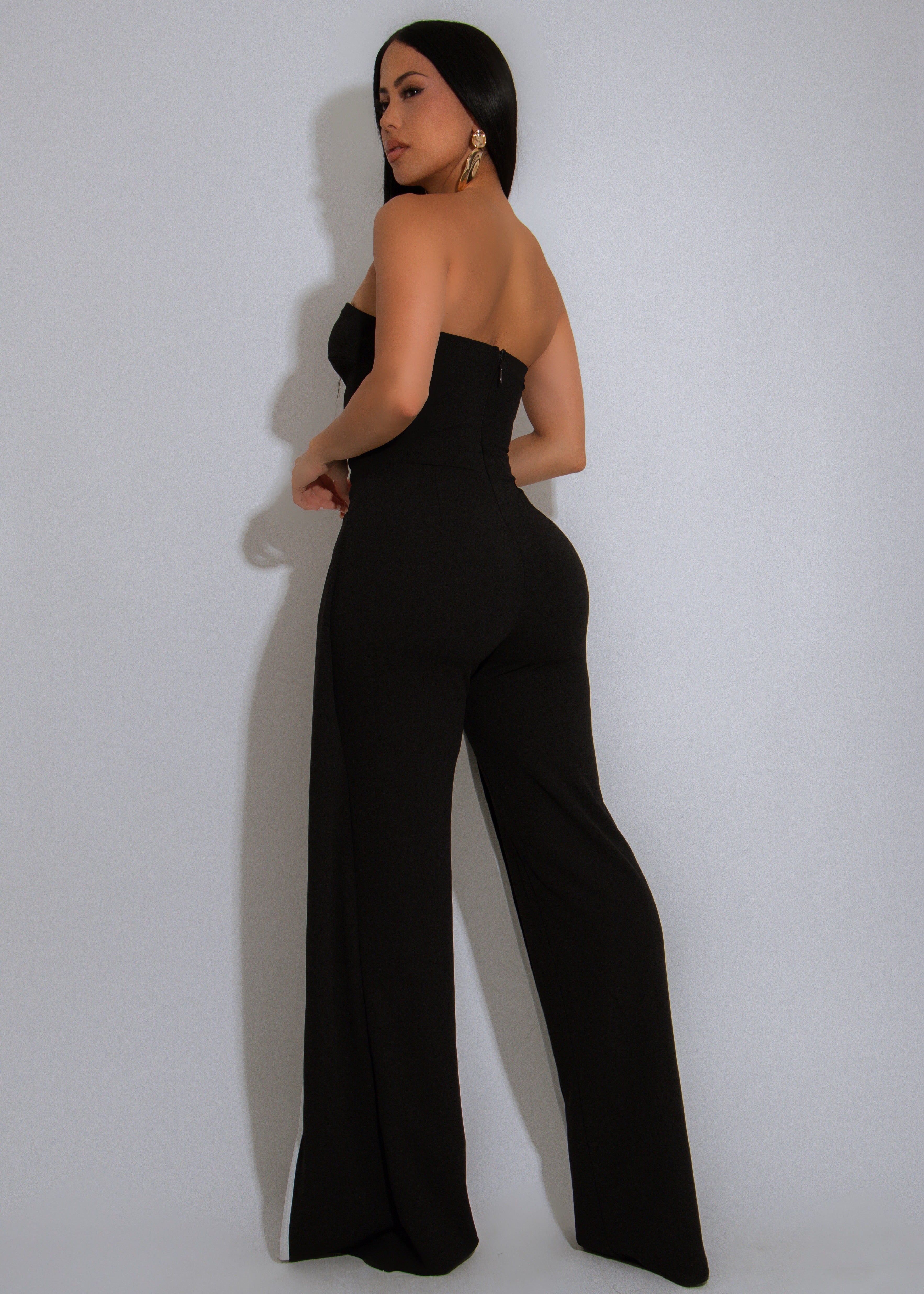 Vibe Check Jumpsuit Black