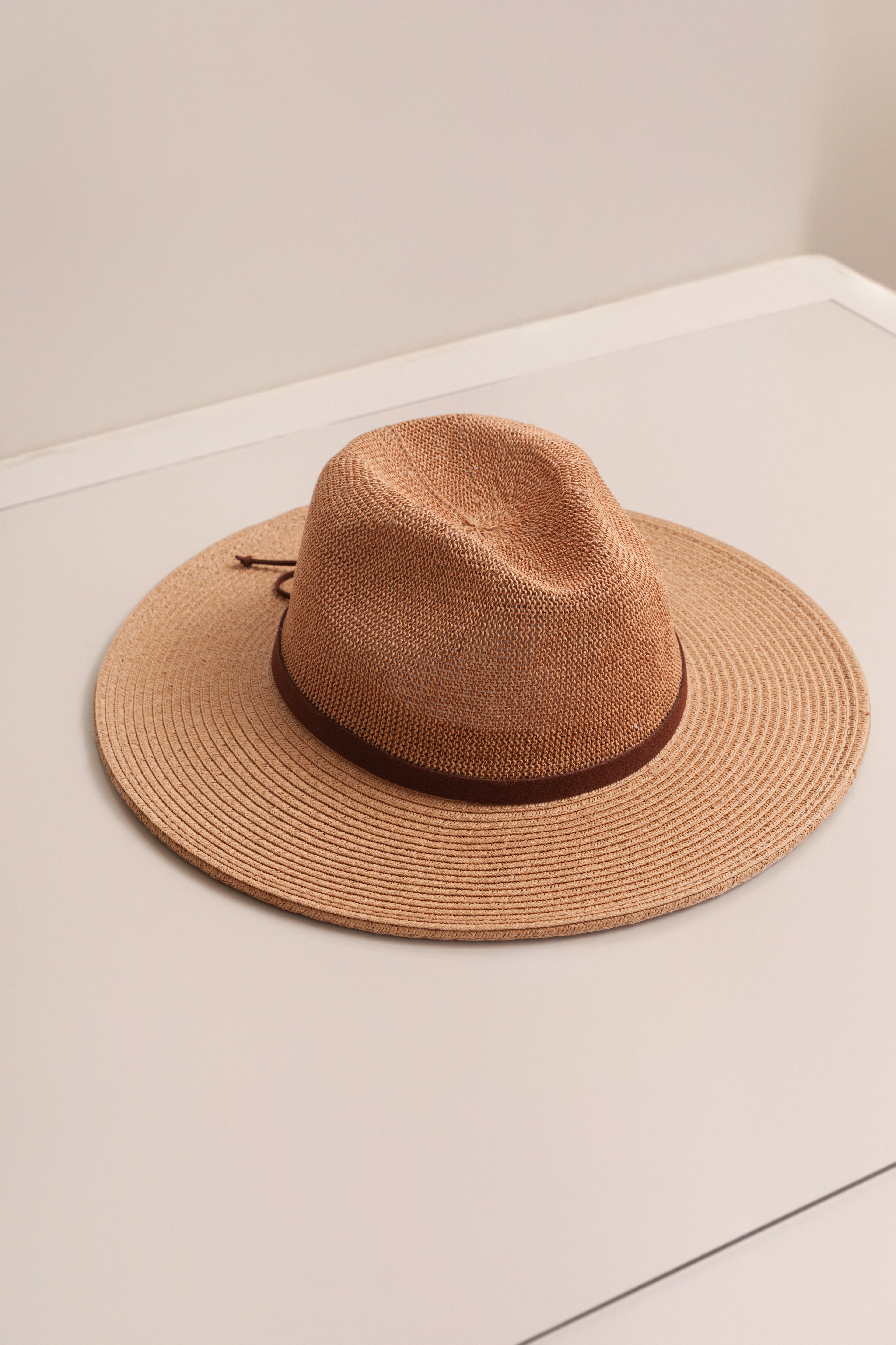 Natural Sandswept Woven Hat