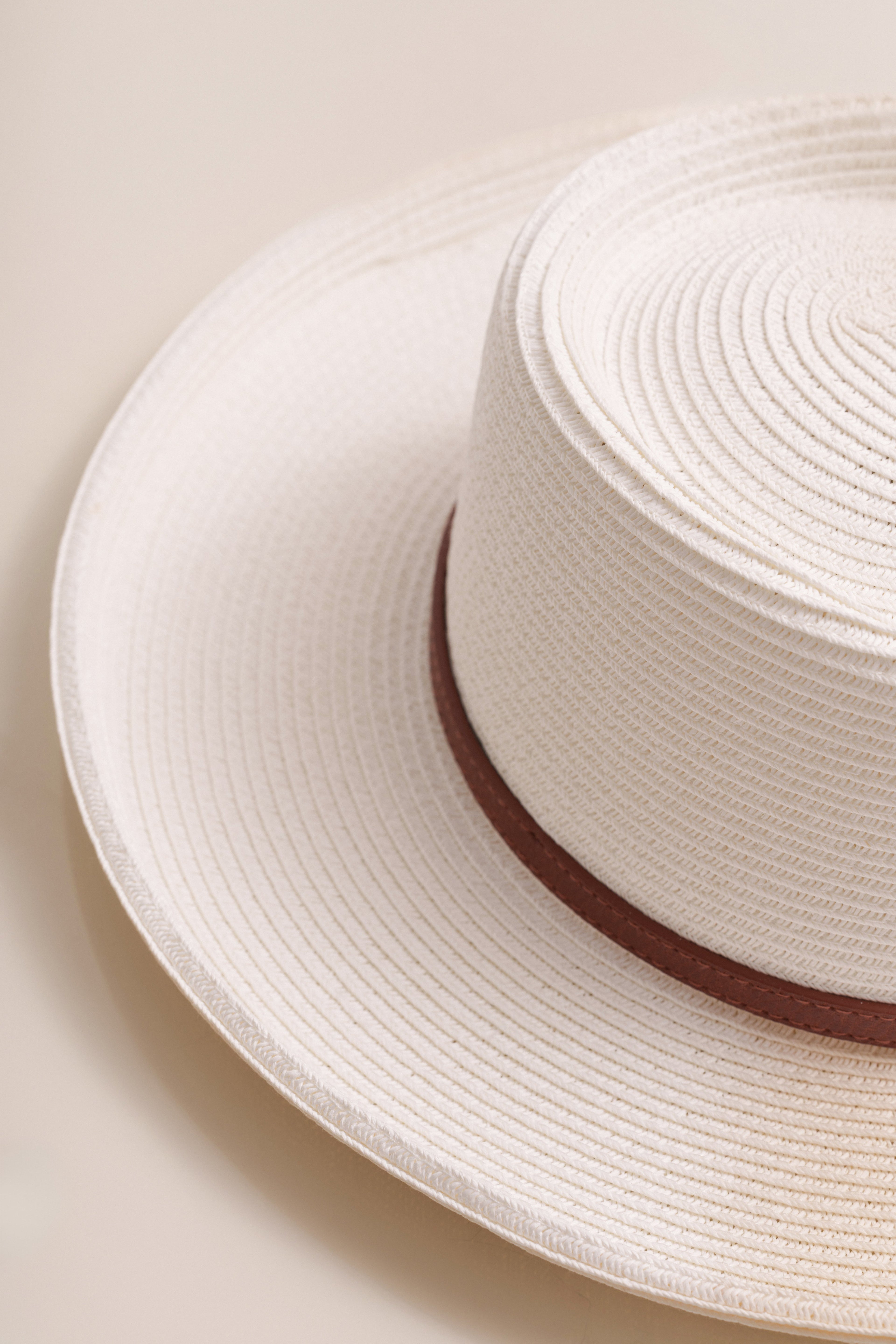 White Sunrise Dunes Hat