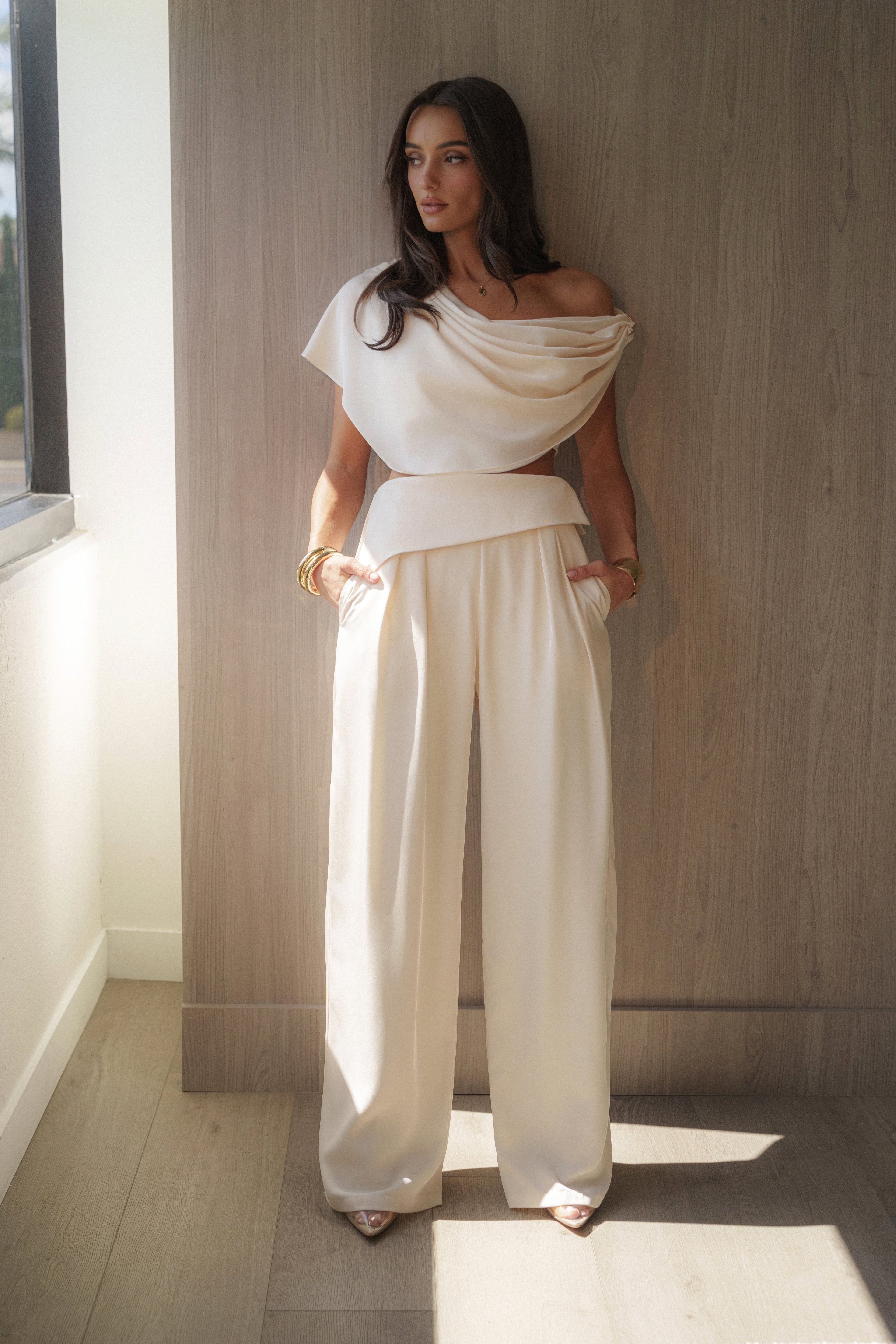 Buttercream Executive Trousers