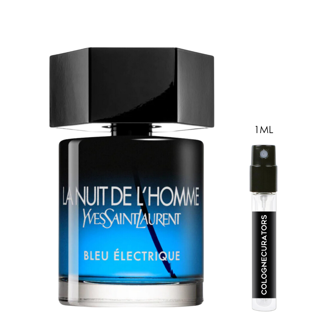 SAMPLE - Yves Saint Laurent La Nuit De L'homme Bleu Electrique EDT Intense