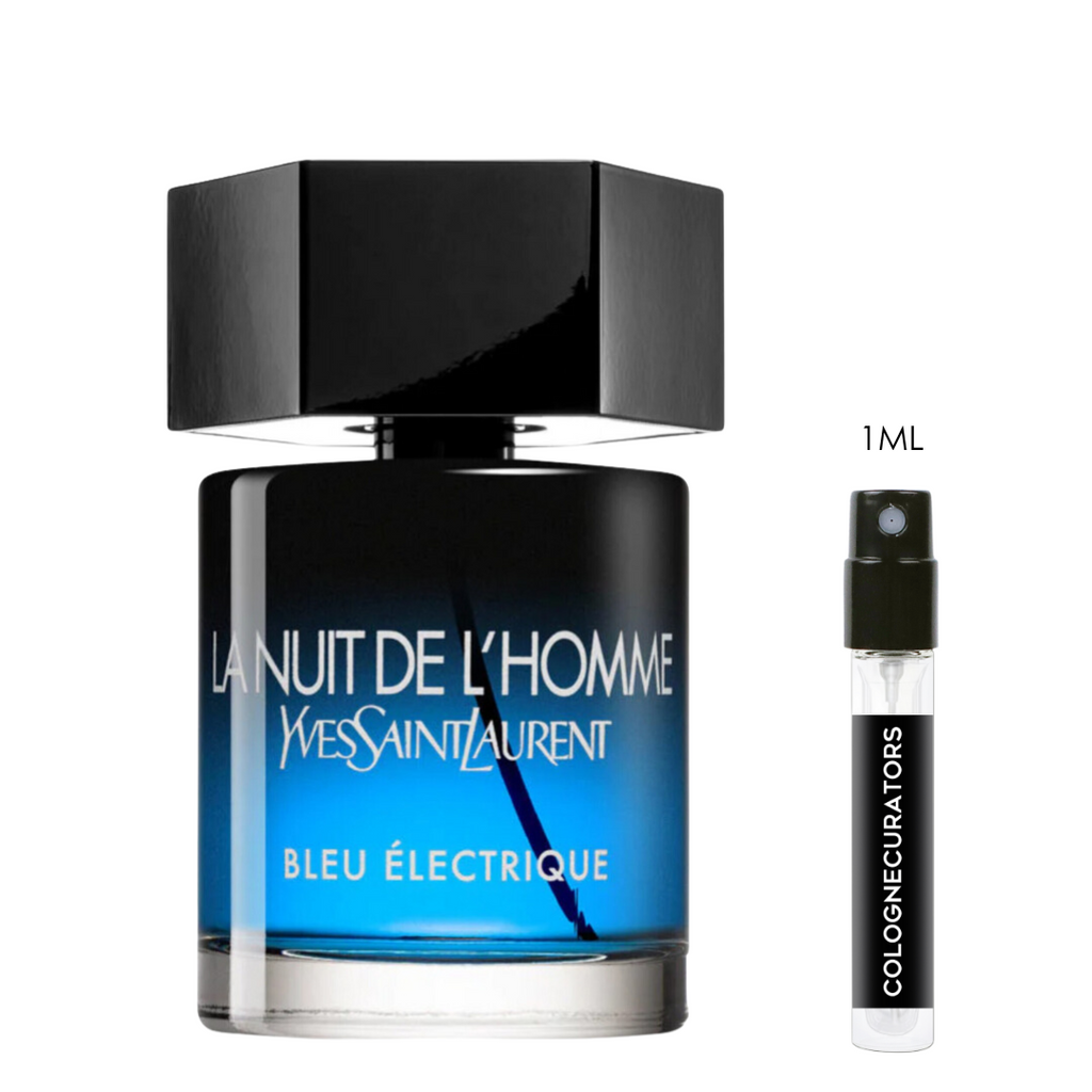 SAMPLE - Yves Saint Laurent La Nuit De L'homme Bleu Electrique EDT Intense
