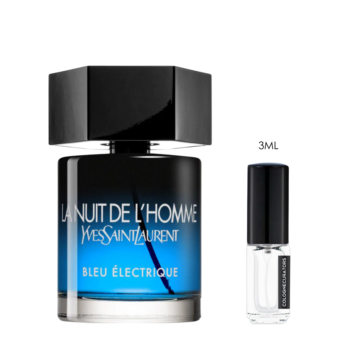 SAMPLE - Yves Saint Laurent La Nuit De L'homme Bleu Electrique EDT Intense