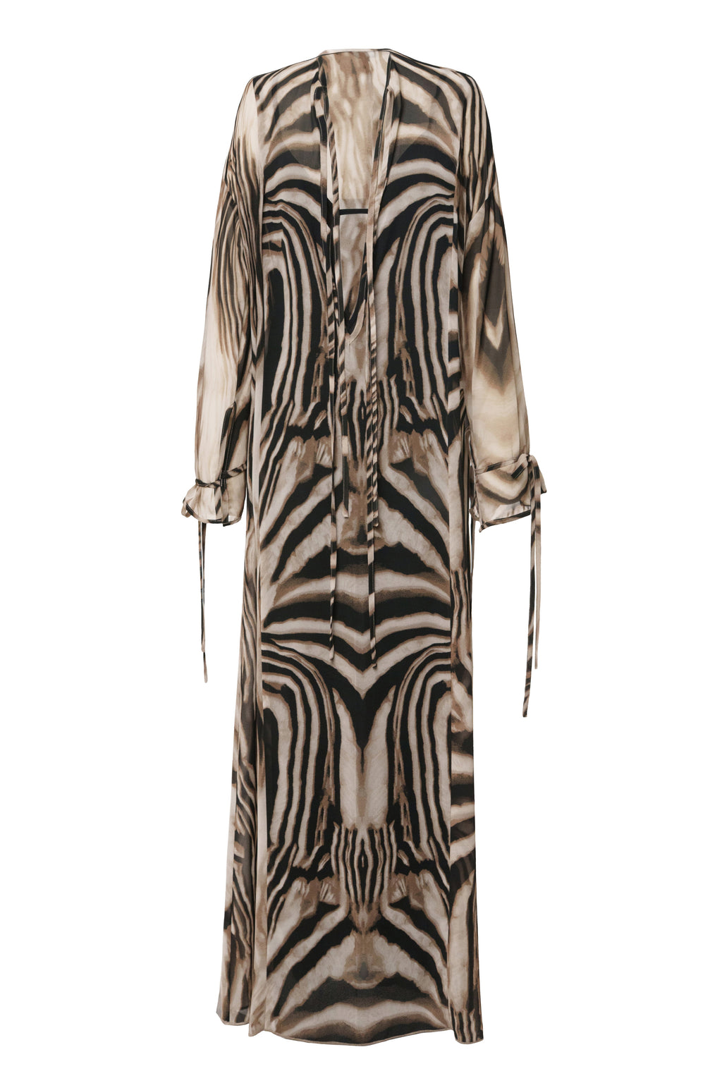 Brown Zebra New Vista Maxi Dress