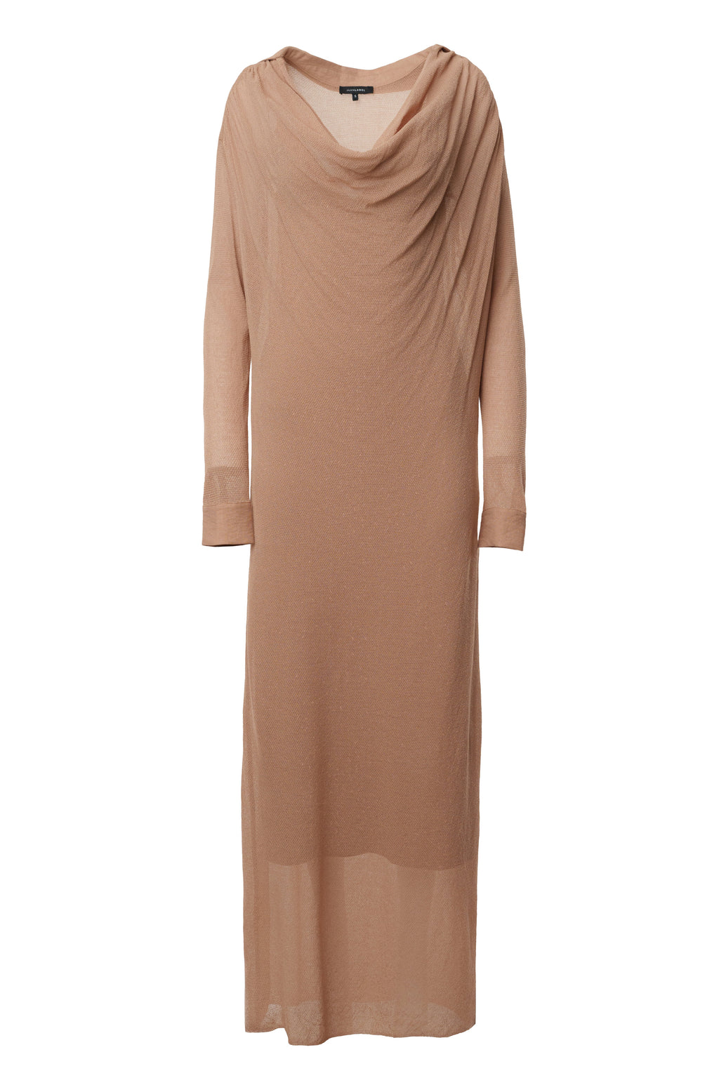 Tan Savanna Cowl Maxi Dress