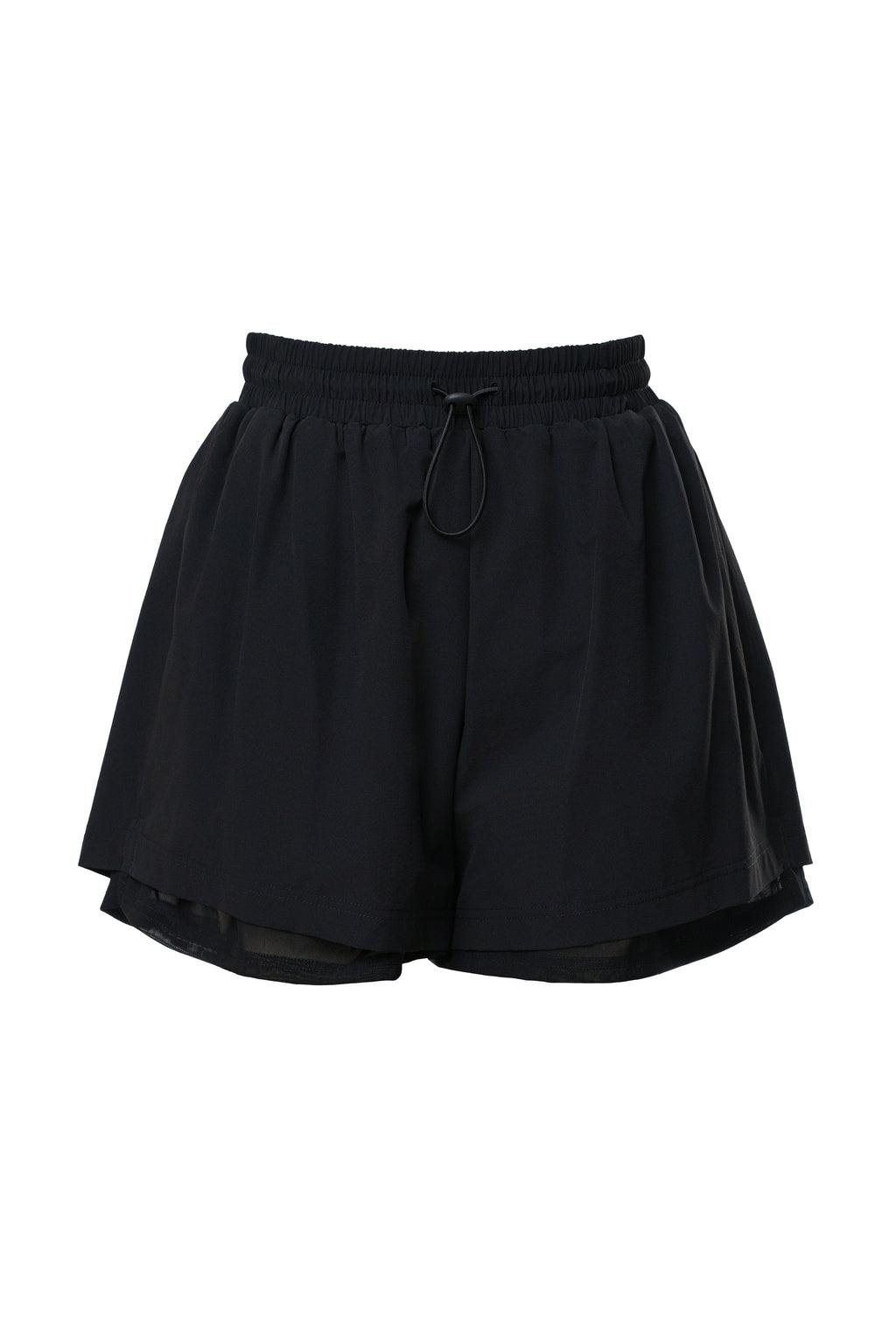 Black Velocity Nylon Shorts