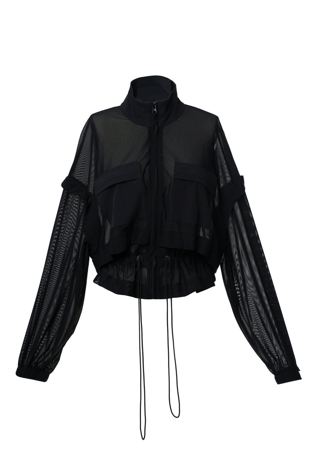 Black Free Flow Jacket