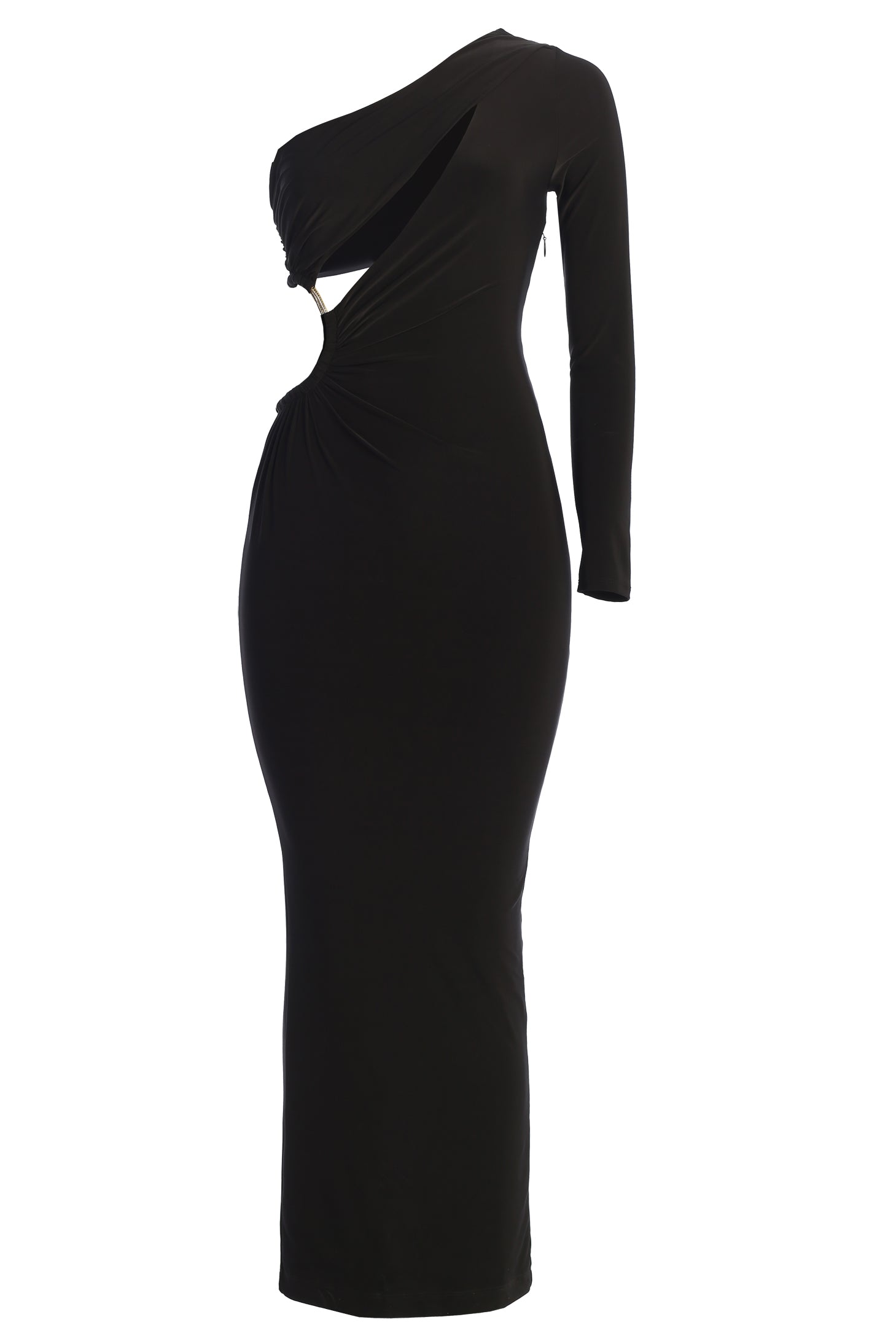 Noir Jorgia Keyhole Dress
