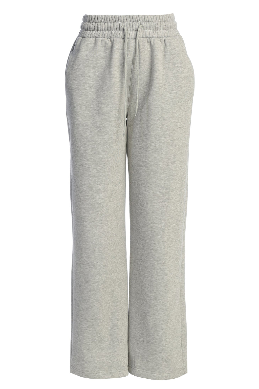 Heather Grey JLUXLABEL Logo Fleece Pants