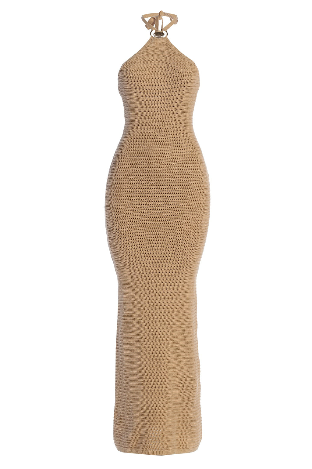 Sand Overseas Halter Maxi Dress