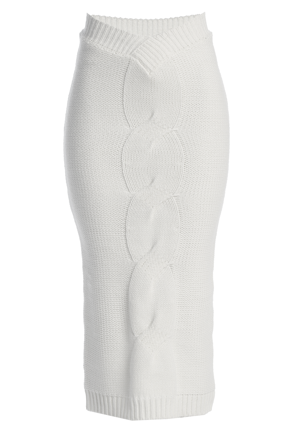 Milk Merine Knit Midi Skirt