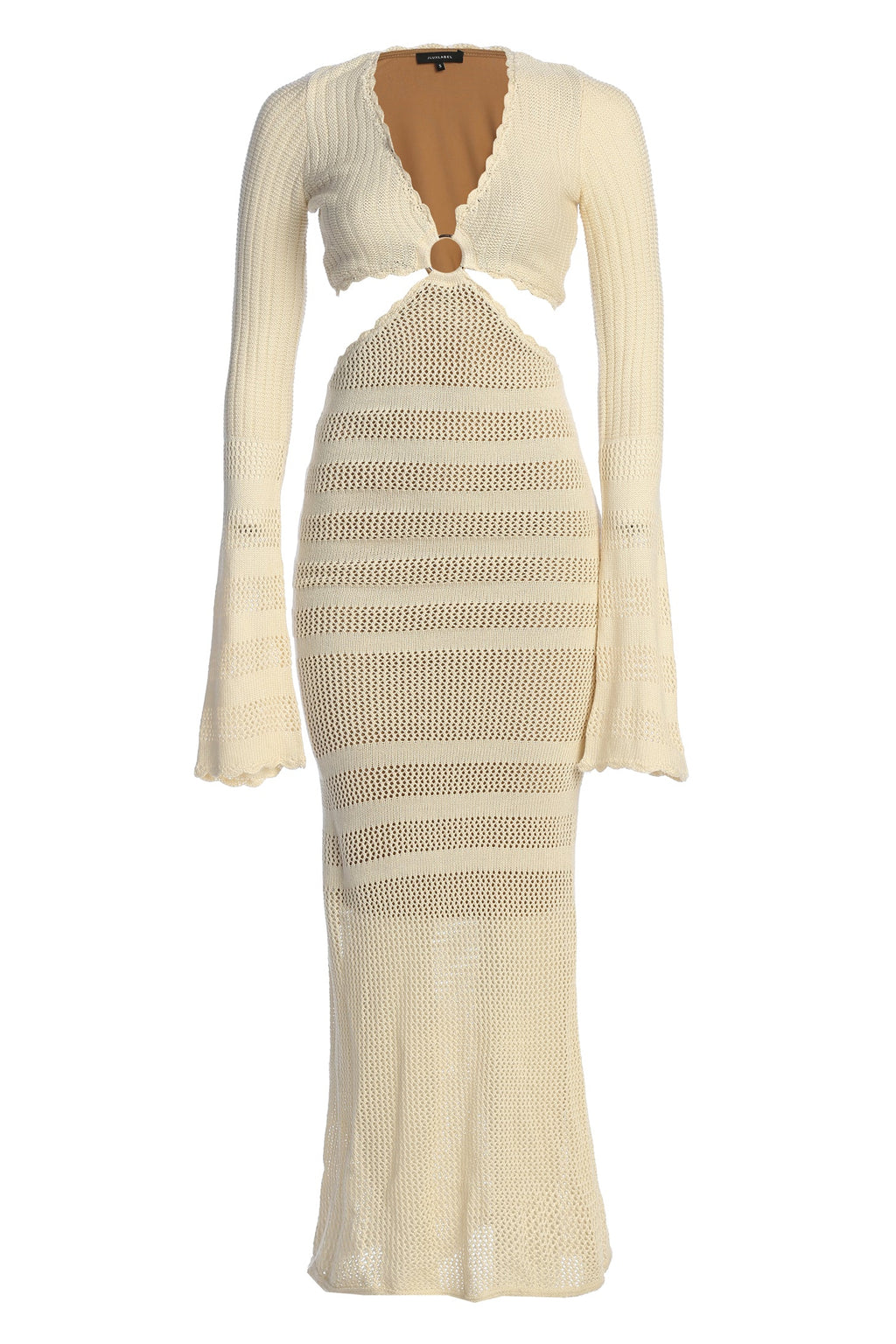 Milk Blossom Haven Maxi Dress
