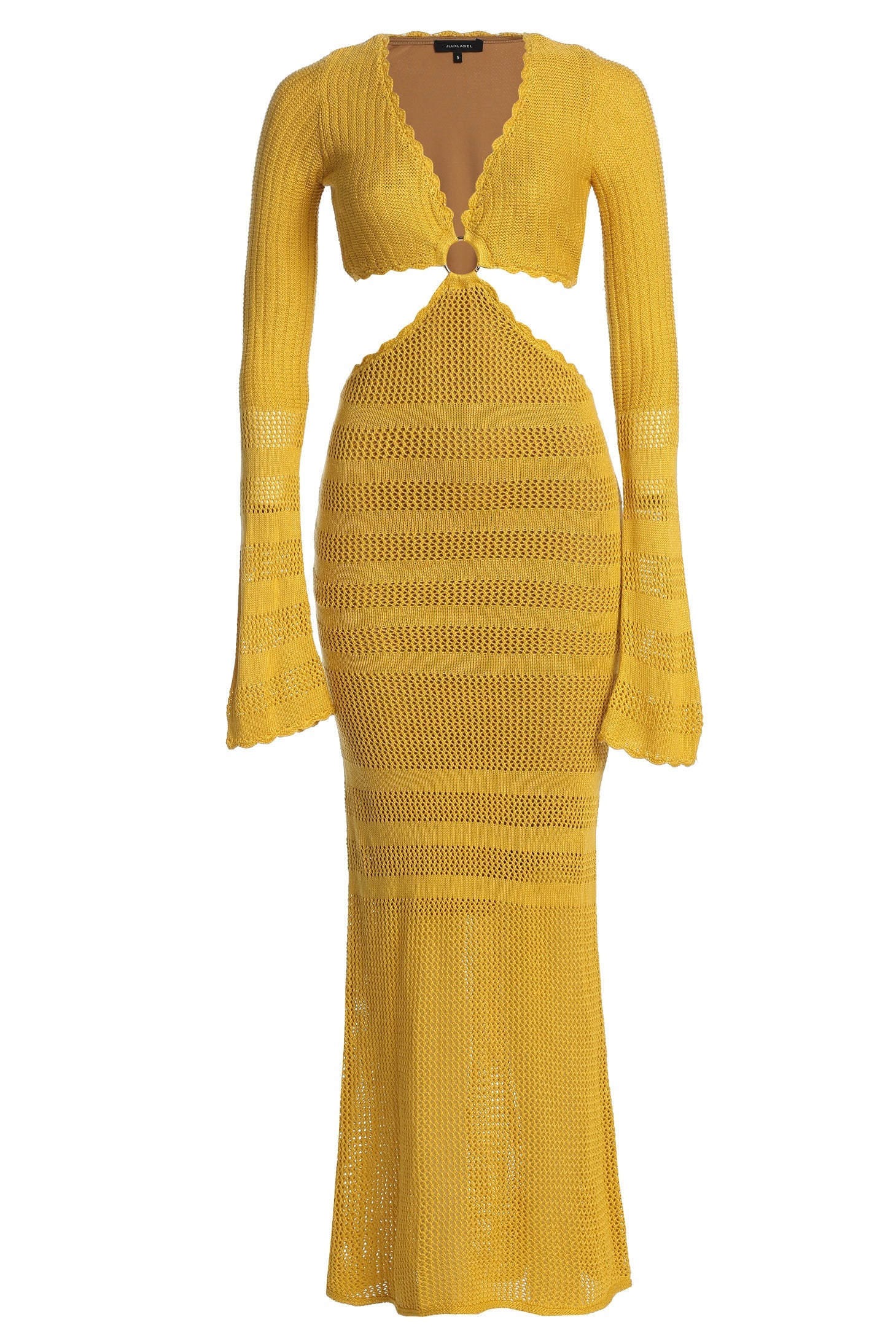 Yellow Blossom Haven Maxi Dress