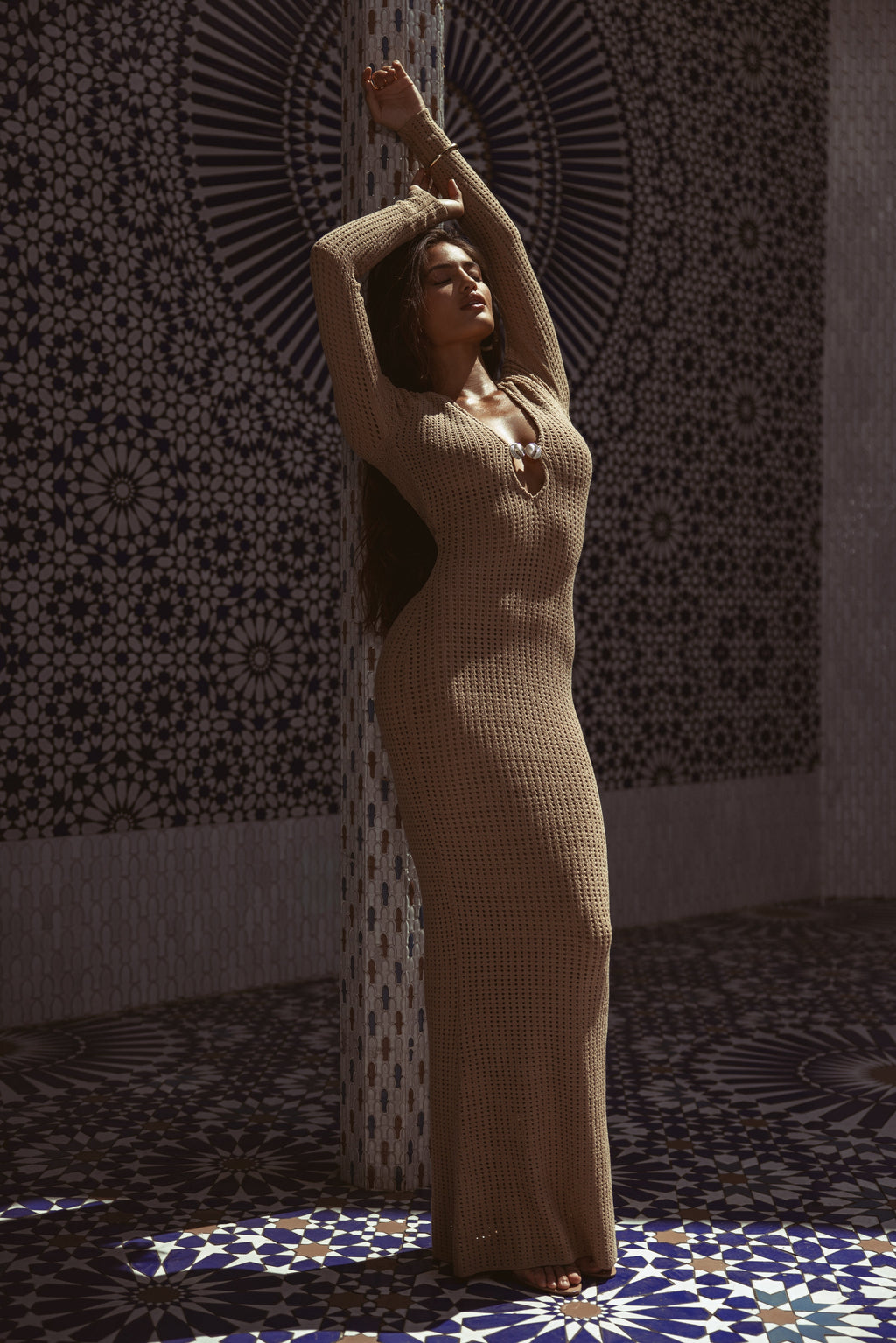 Sand Sol Sweater Knit Dress