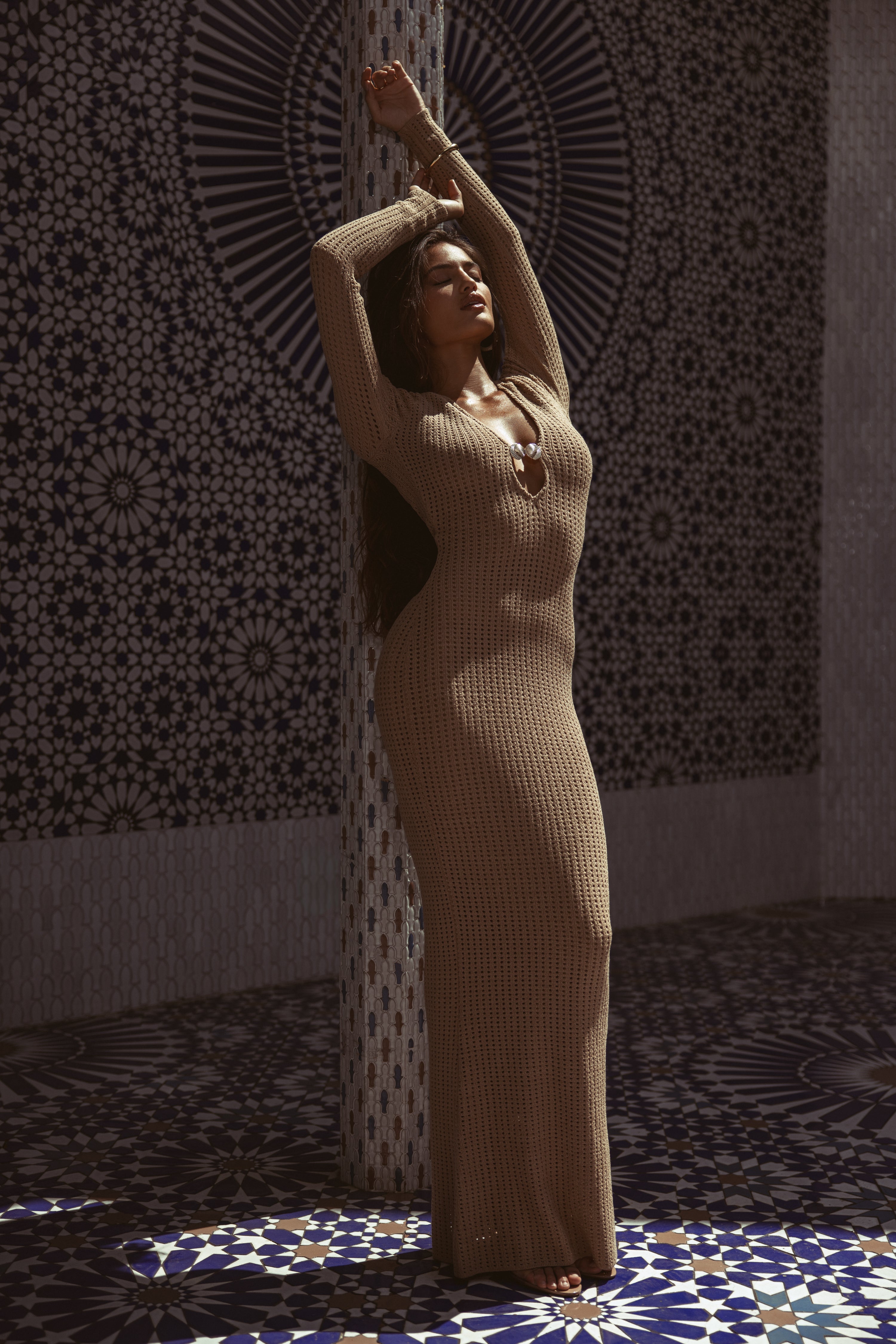 Sand Sol Sweater Knit Dress