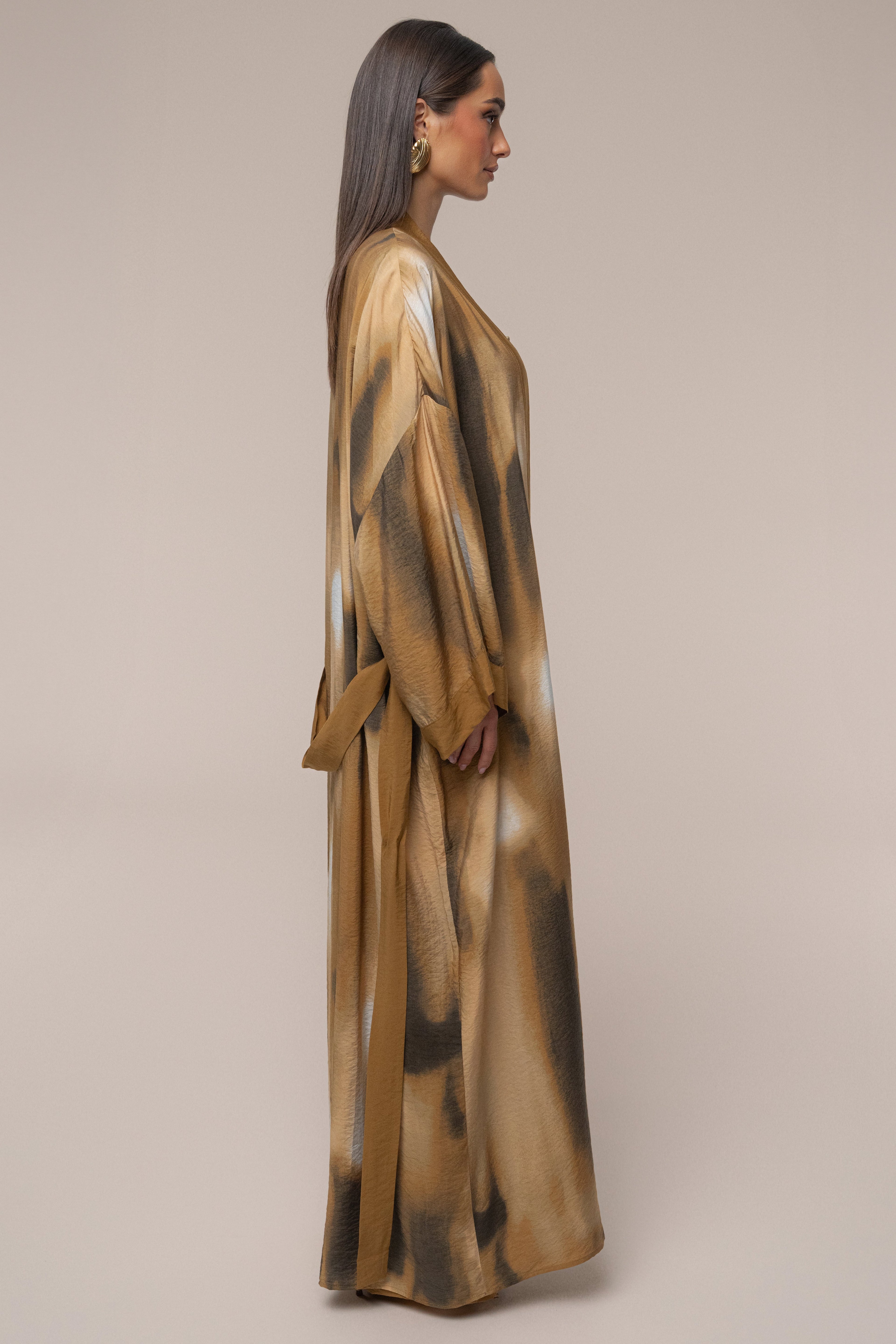 Brown Desert Oasis Duster