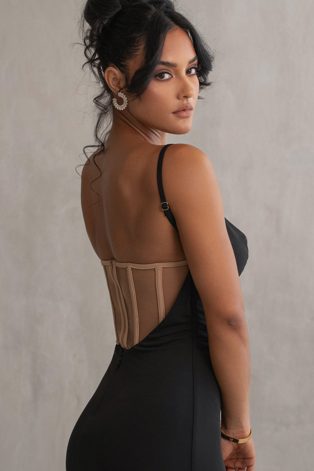 Black Until Forever Maxi Dress