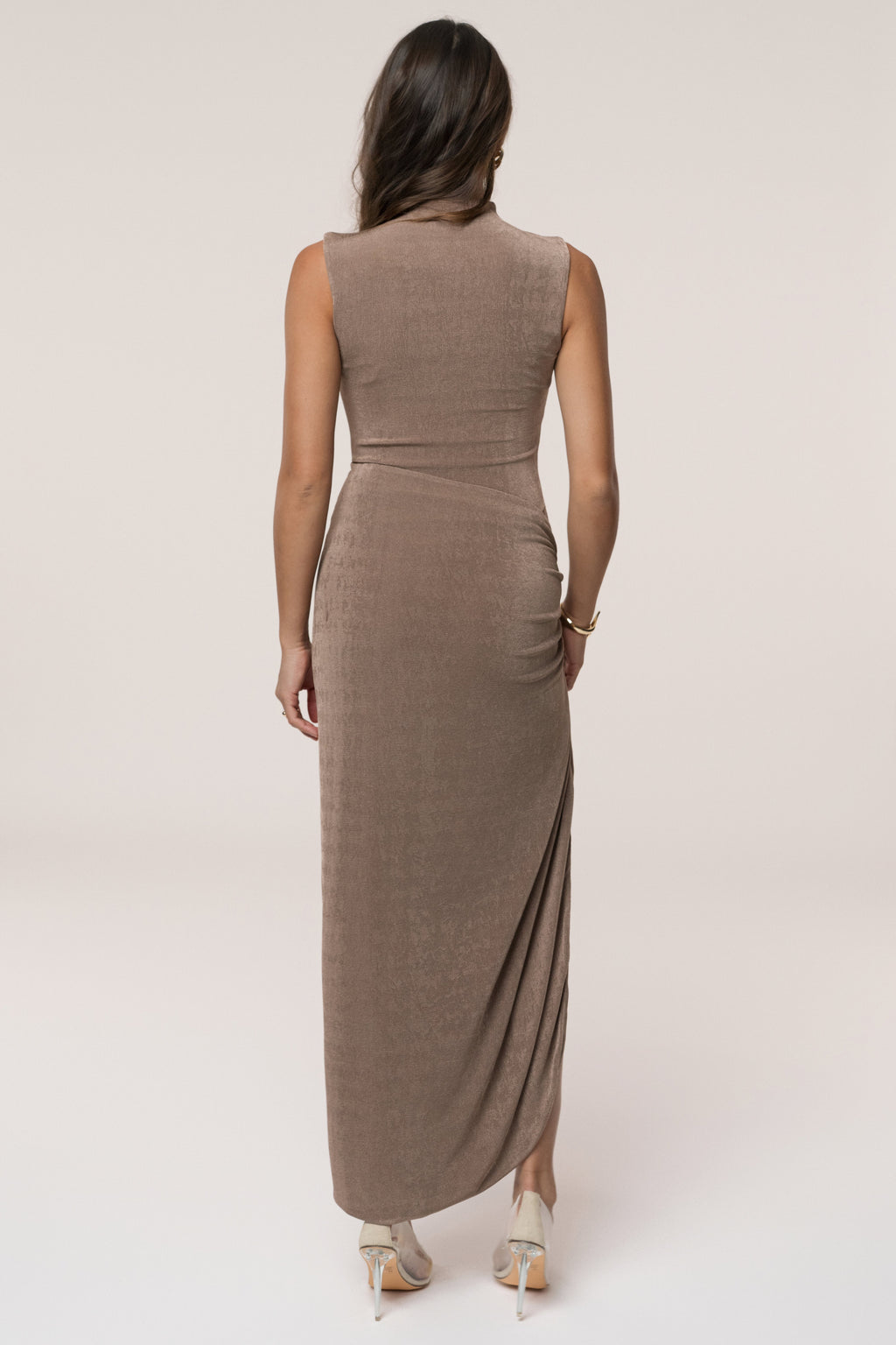 Mocha Aubree Midi Dress