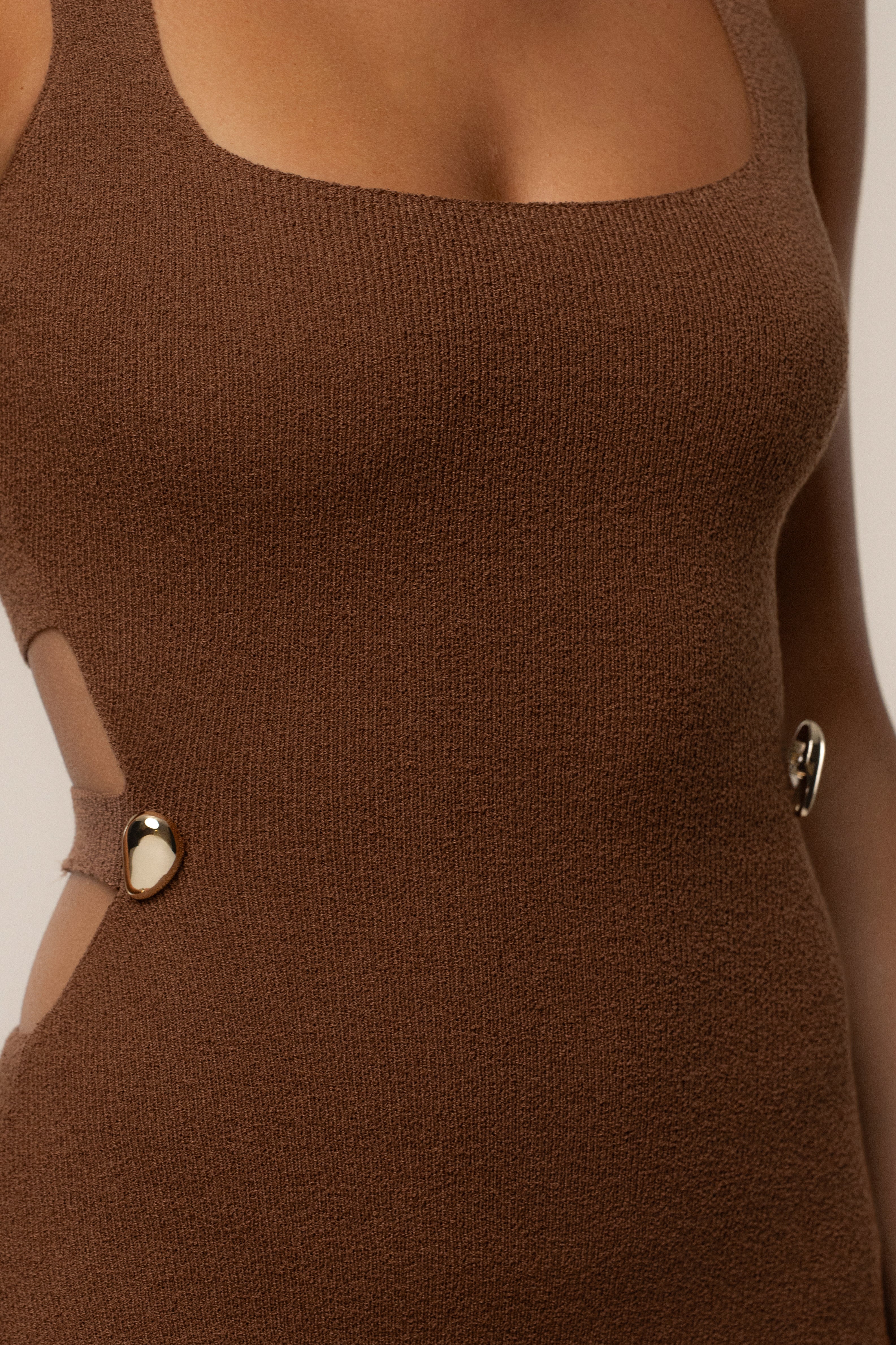 Brown Estrella Maxi Dress