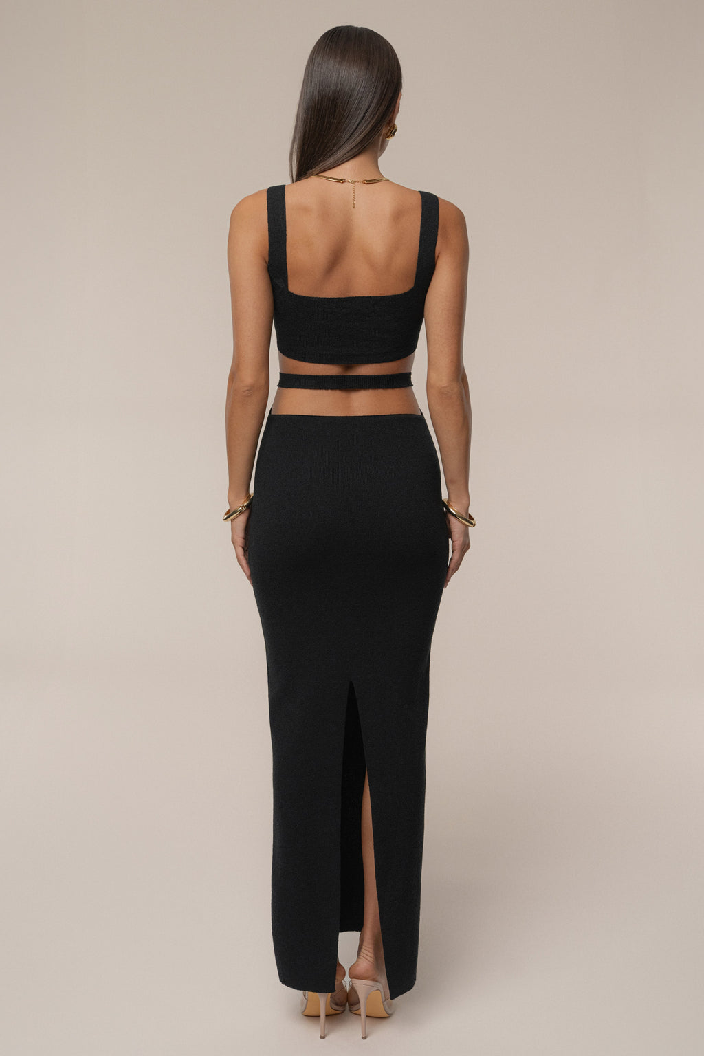 Black Estrella Maxi Dress