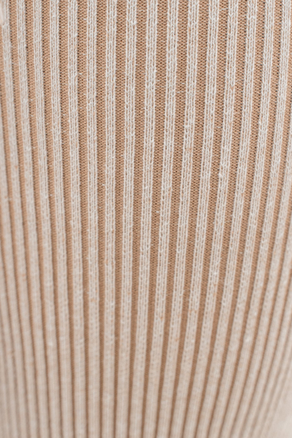 Taupe/White Faya Ribbed Pants
