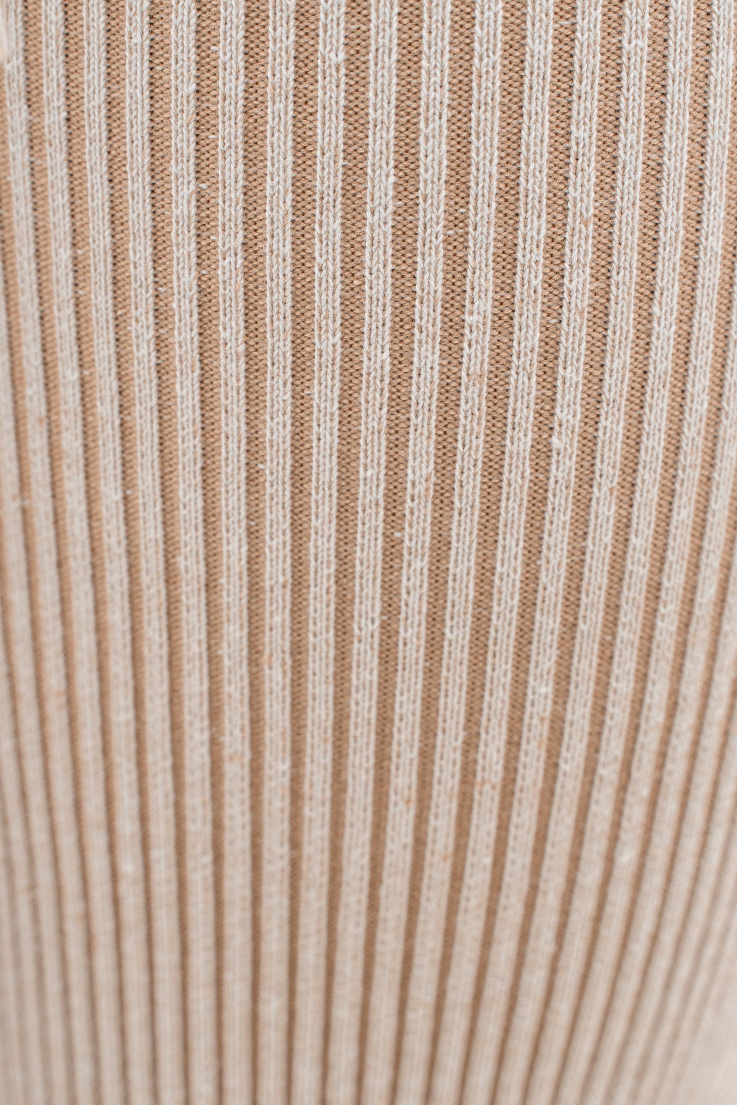Taupe/White Faya Ribbed Pants