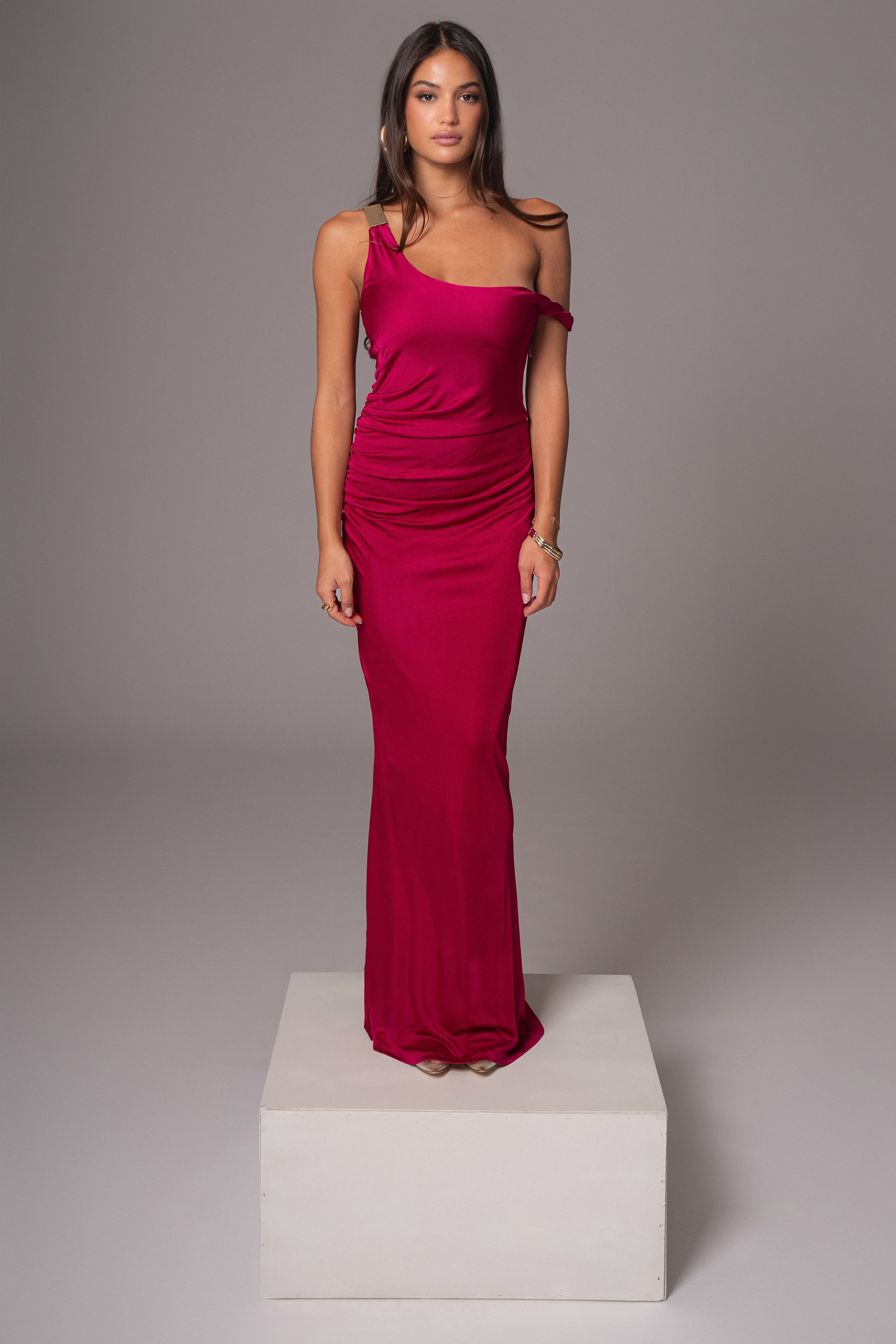 Berry Birthday Maxi Dress