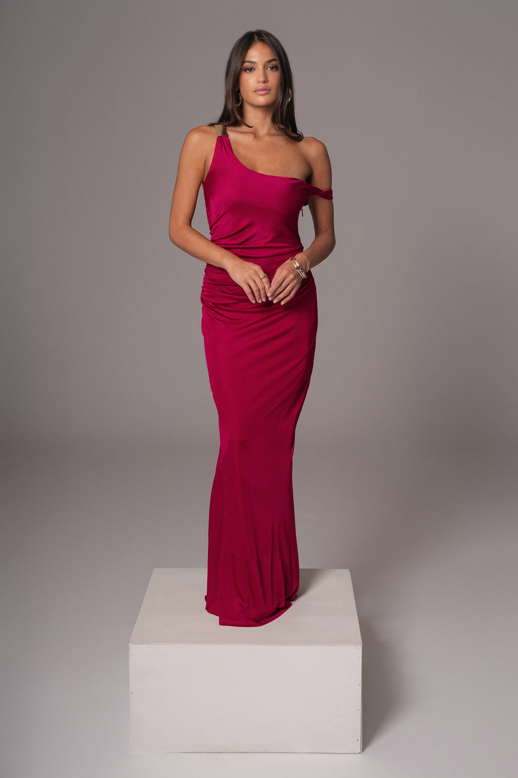 Berry Birthday Maxi Dress