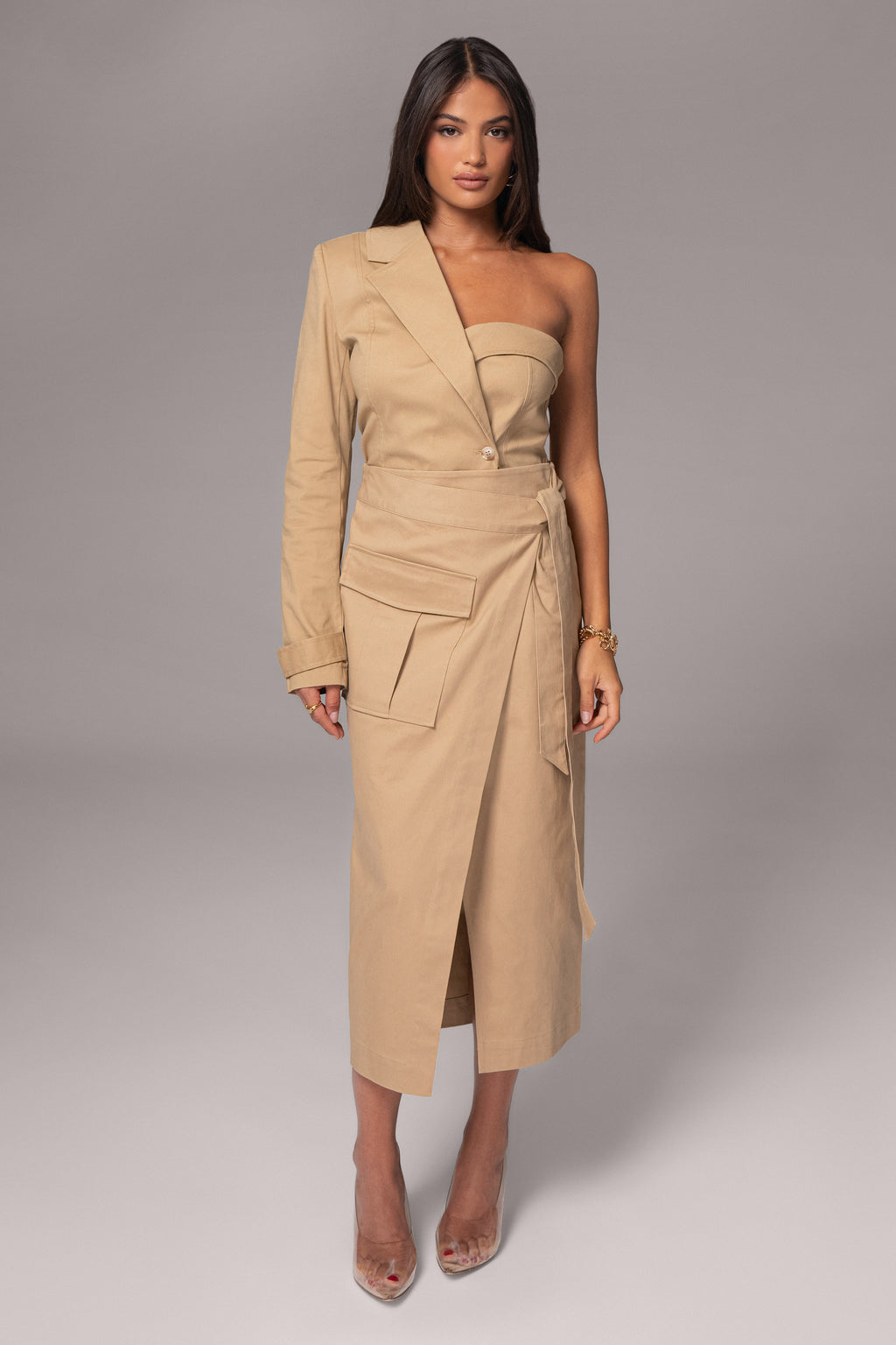 Khaki City Life Cargo Skirt