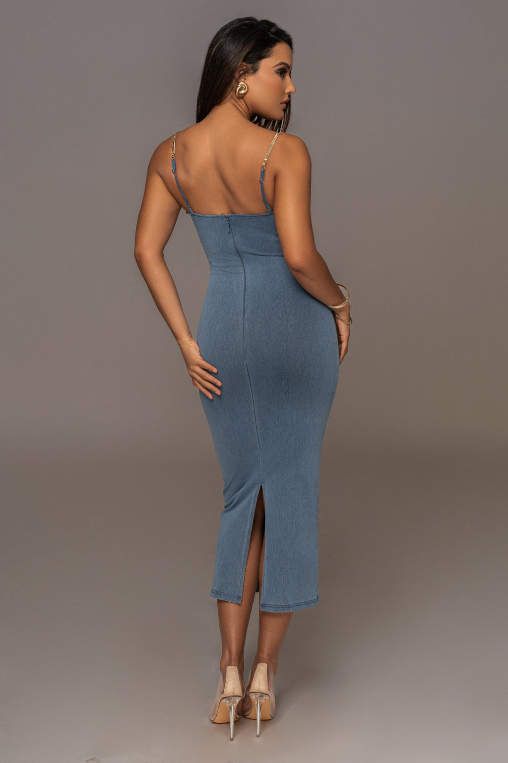 Medium Wash Denim Visions Of You Dress