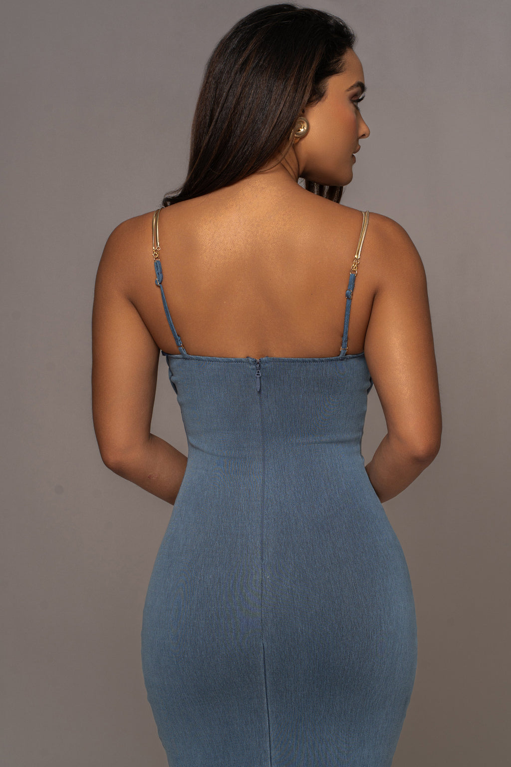 Medium Wash Denim Visions Of You Dress
