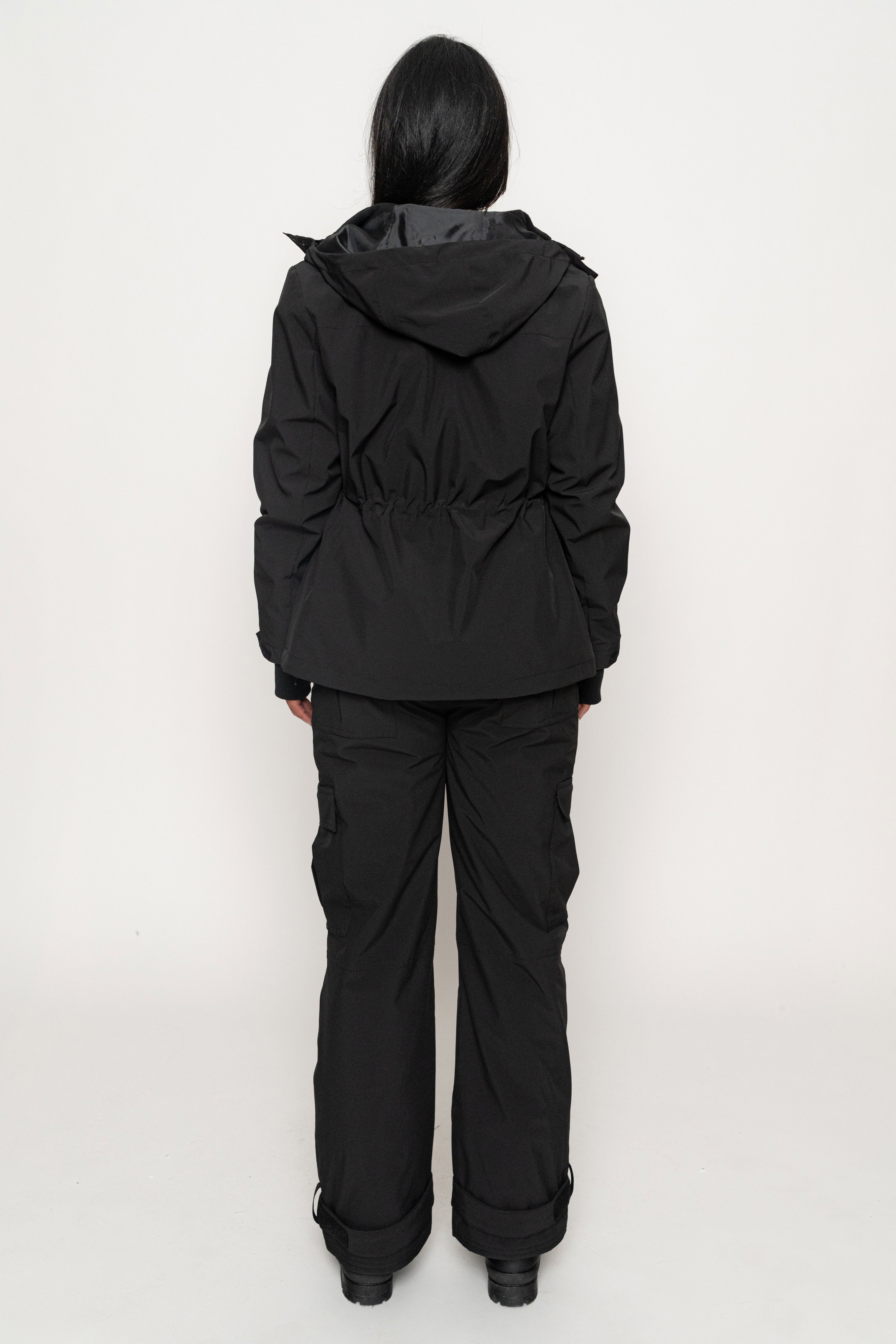 Black Polar Puffer Jacket