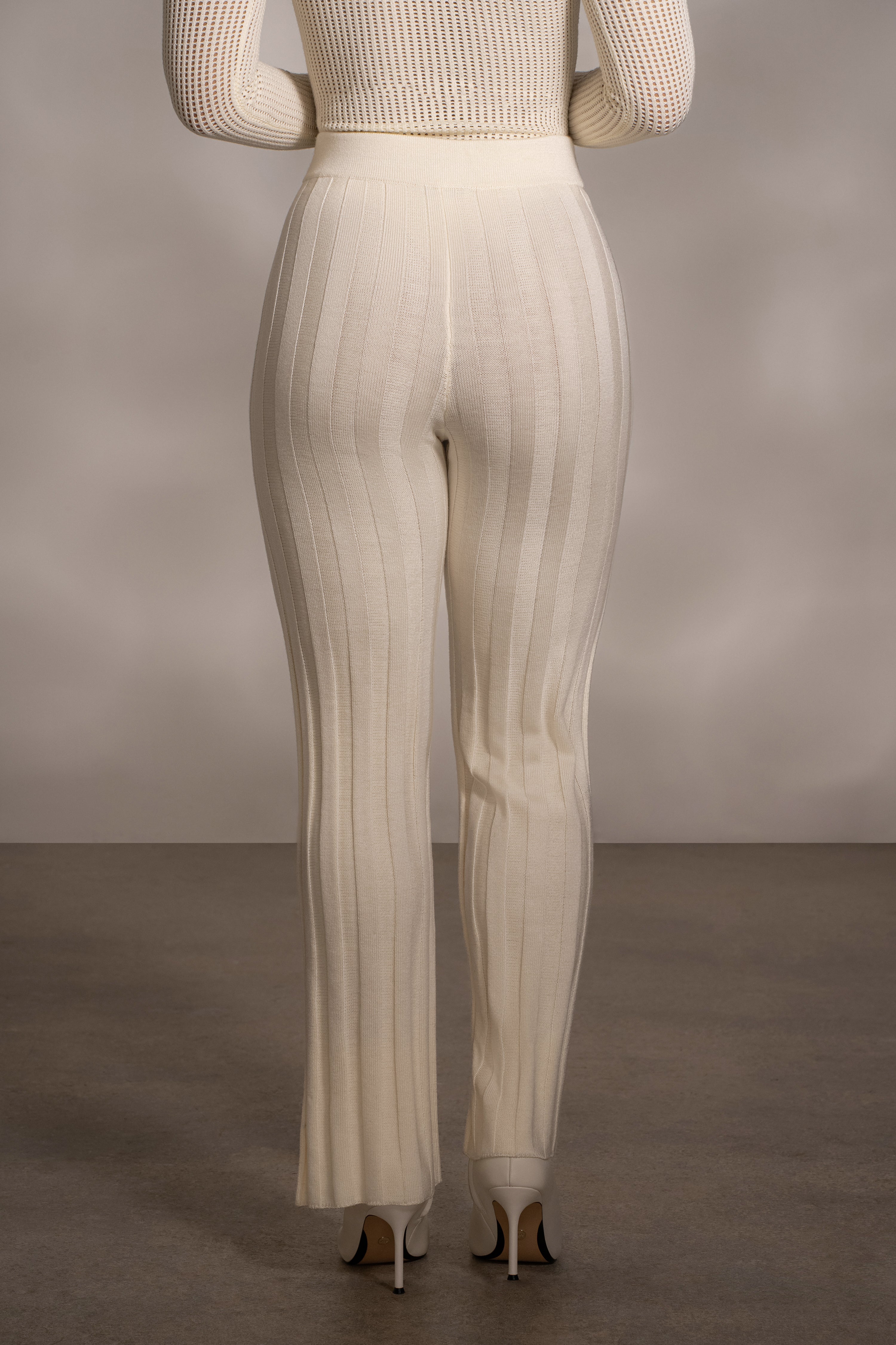 Buttercream Darcey Ribbed Pants