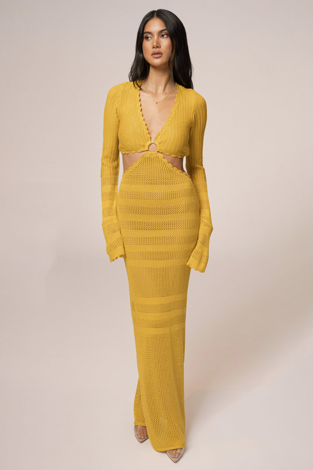 Yellow Blossom Haven Maxi Dress
