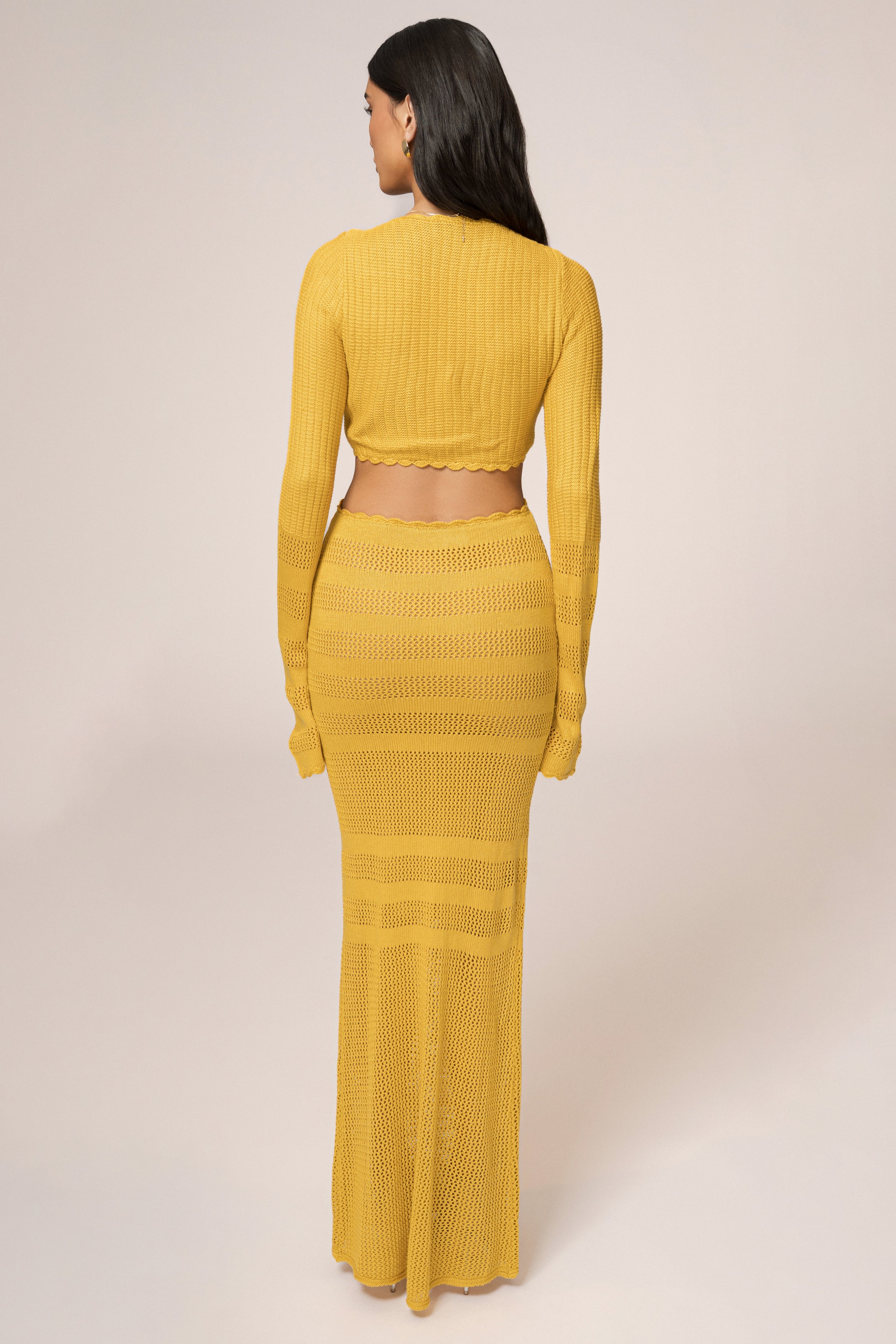 Yellow Blossom Haven Maxi Dress