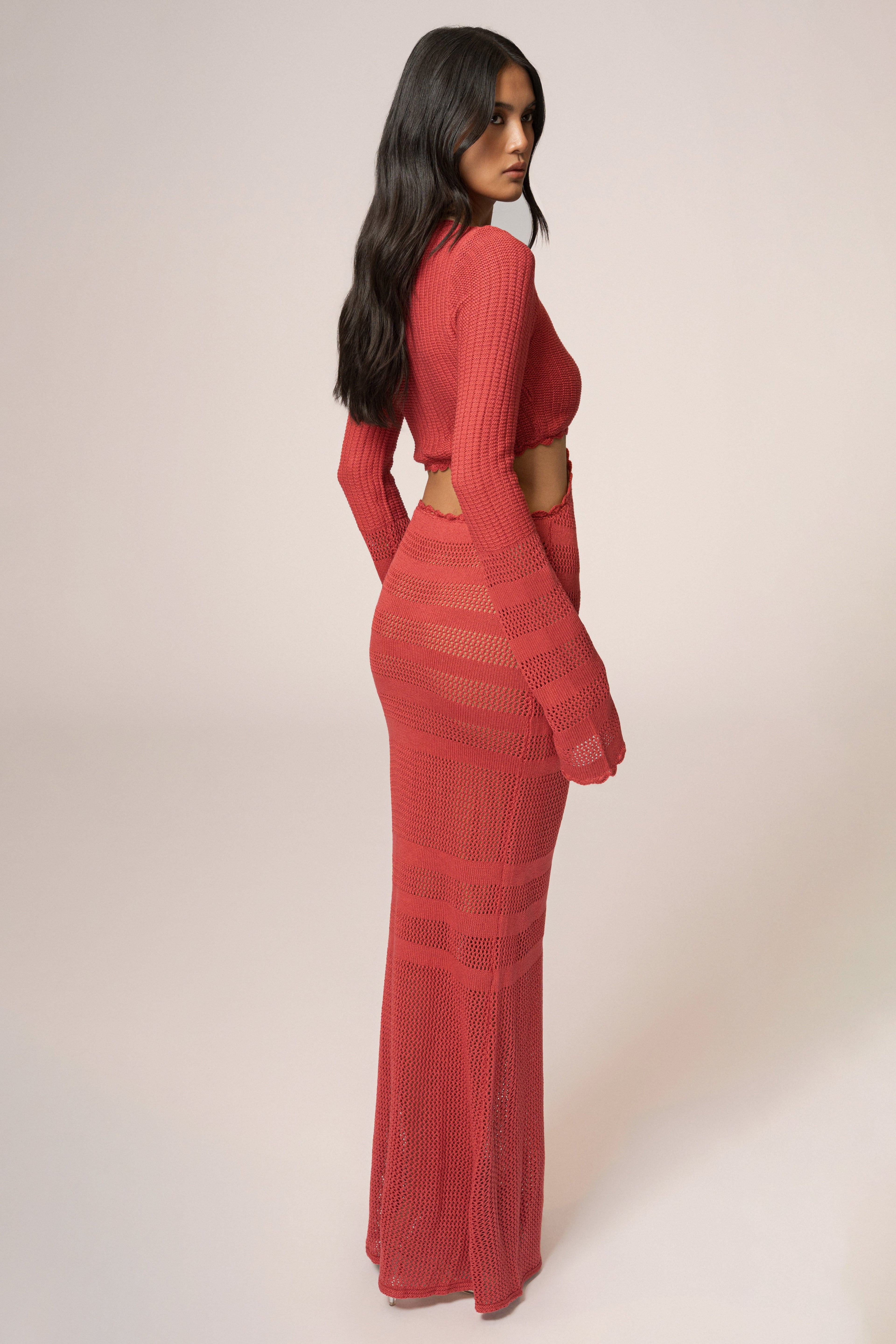 Berry Blossom Haven Maxi Dress