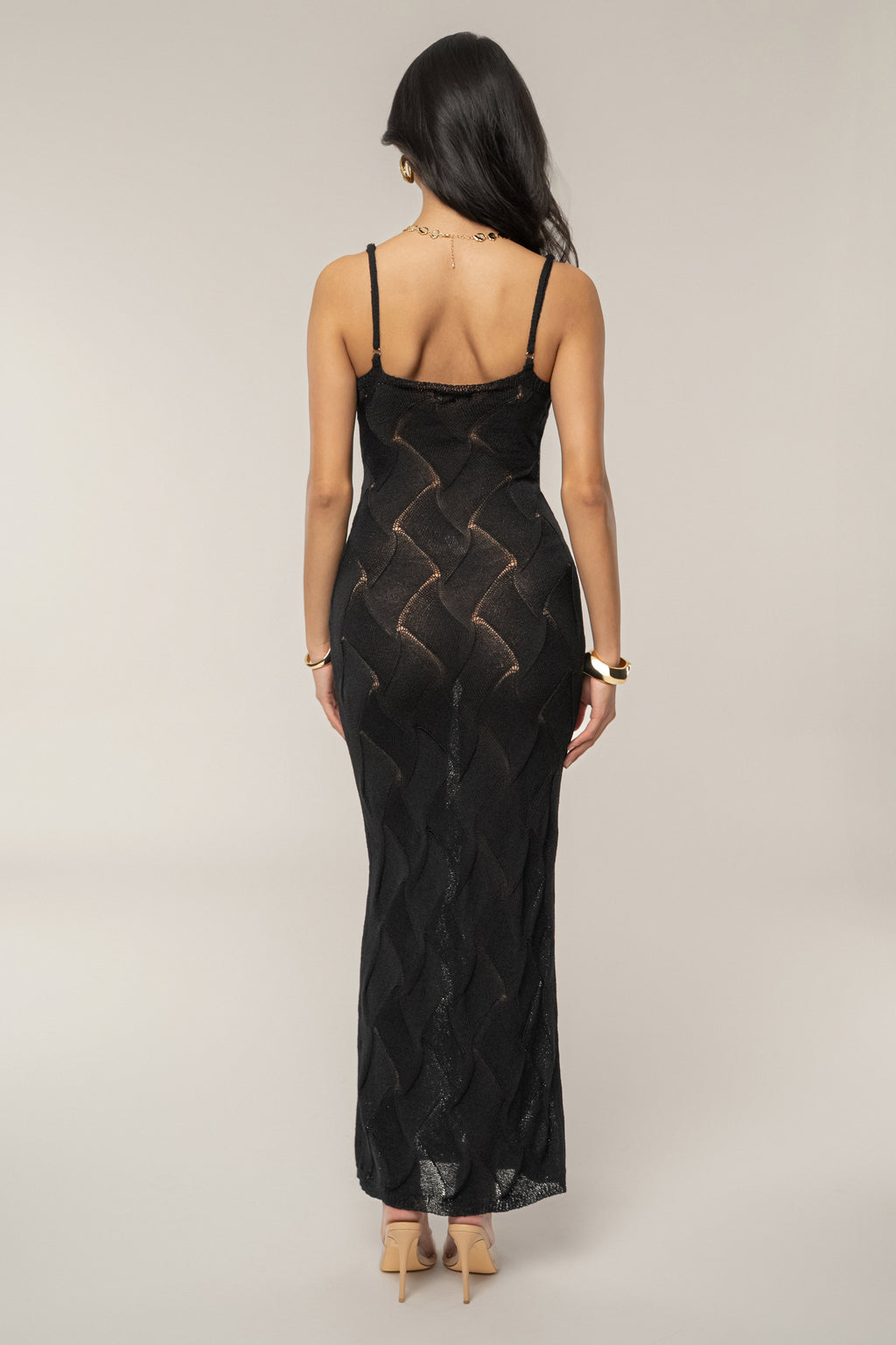 Black Betiana Maxi Dress