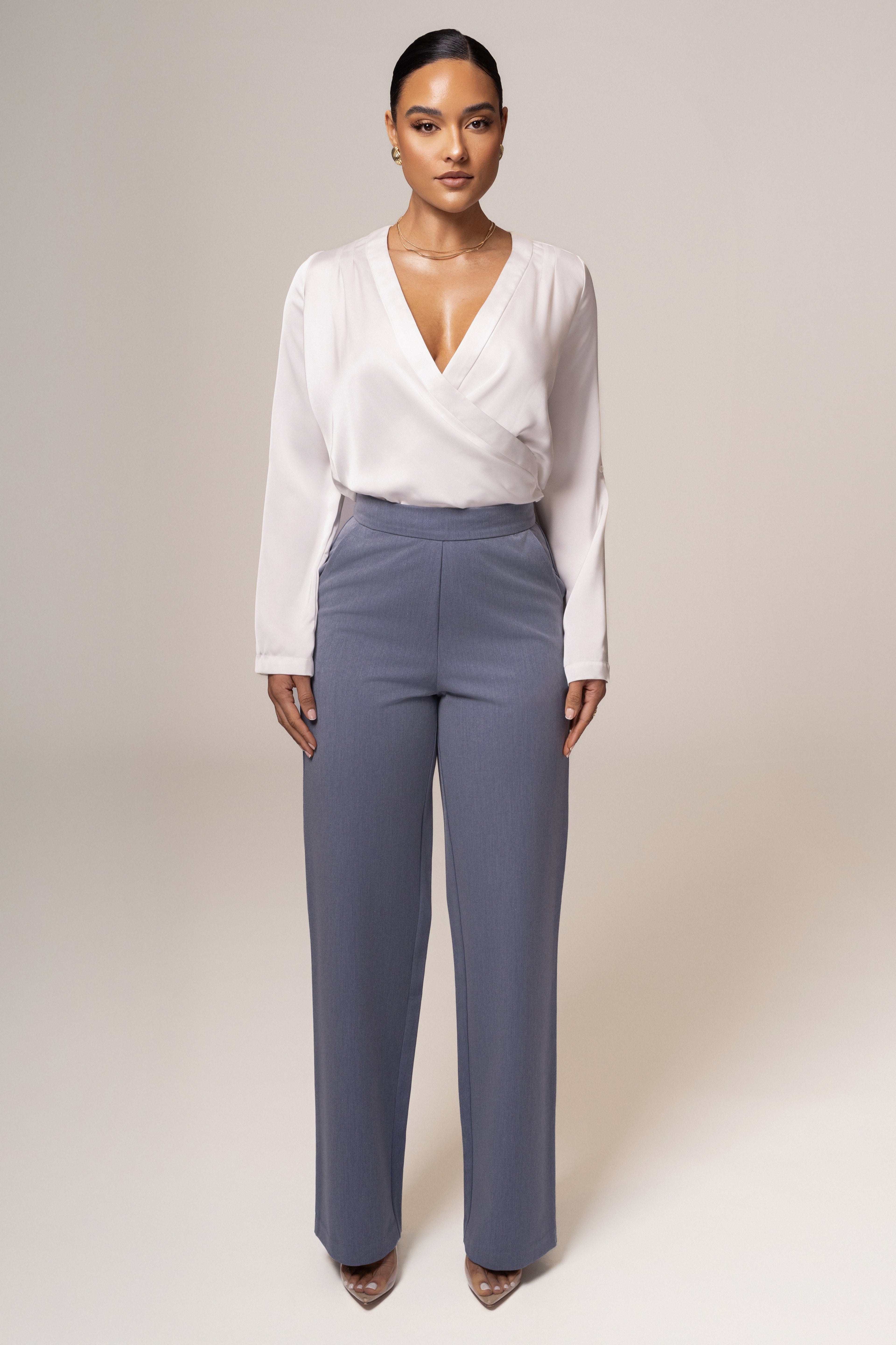 Denim Status Belted Pants