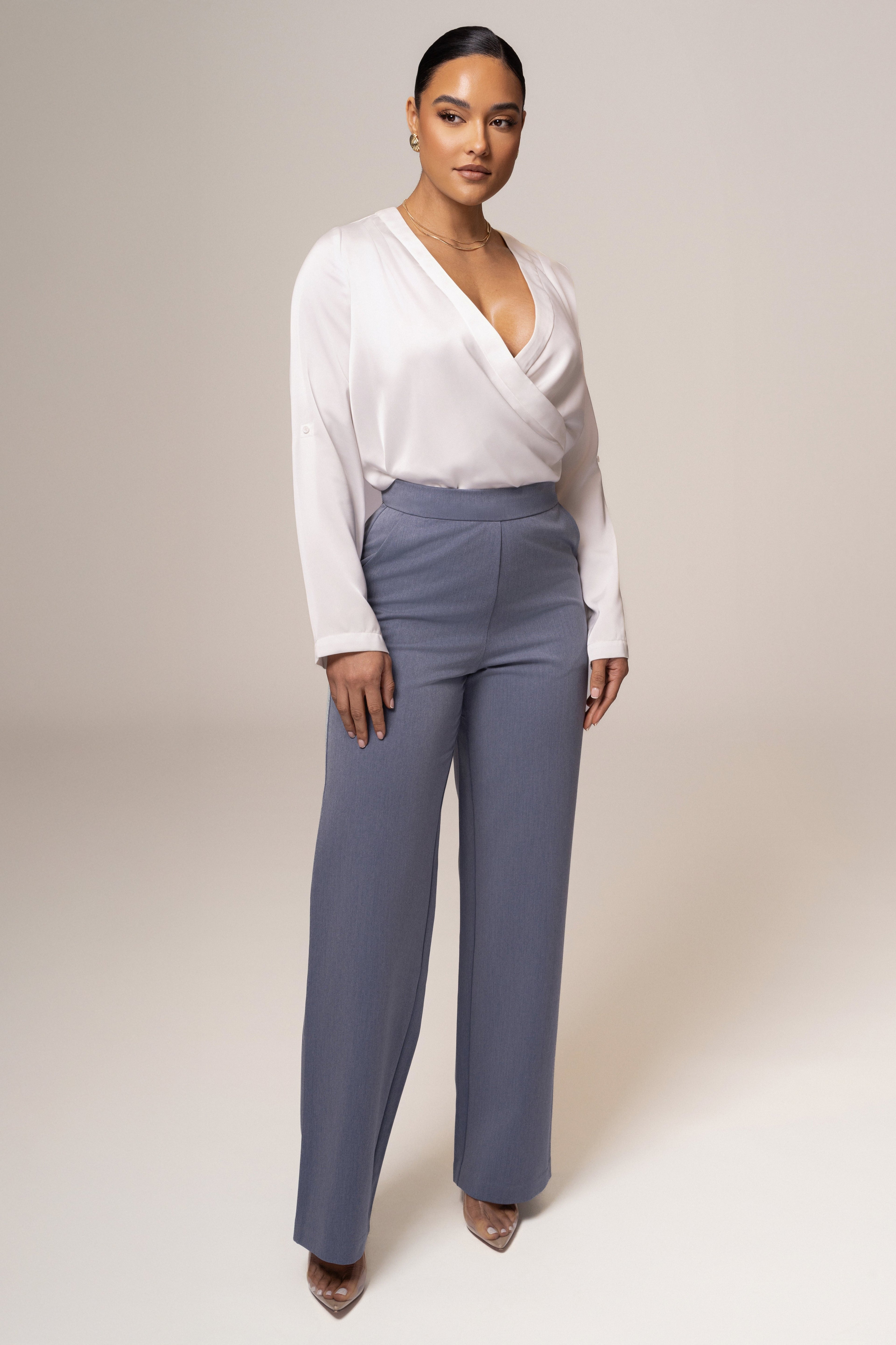 Denim Status Belted Pants