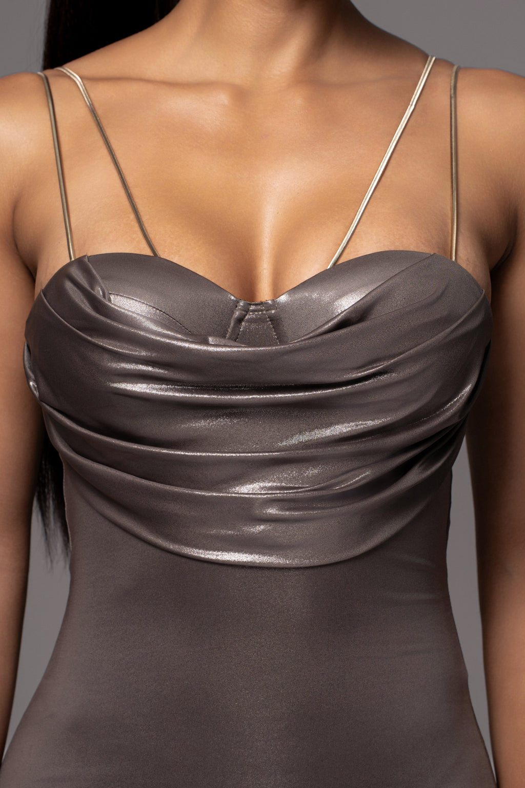 Olive Visions Of You Midi Dress