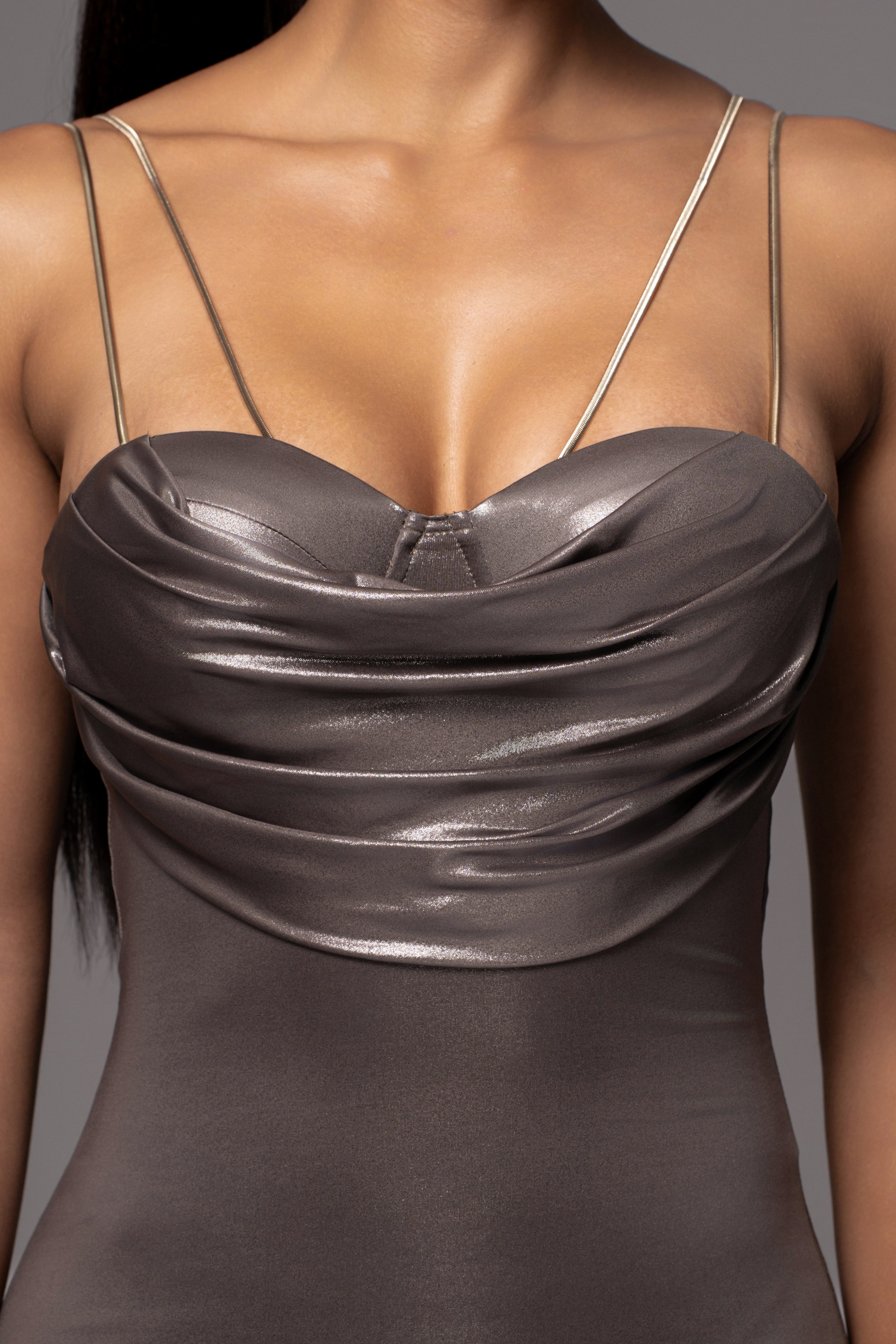Olive Visions Of You Midi Dress