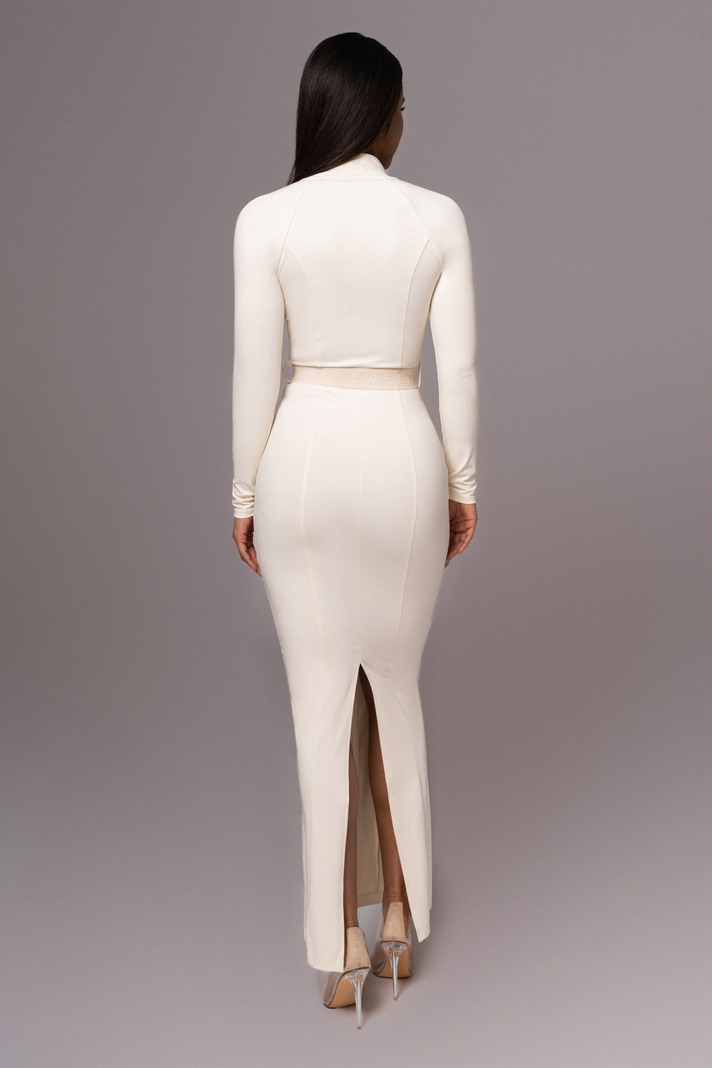 Buttercream Movement Mock Maxi Dress