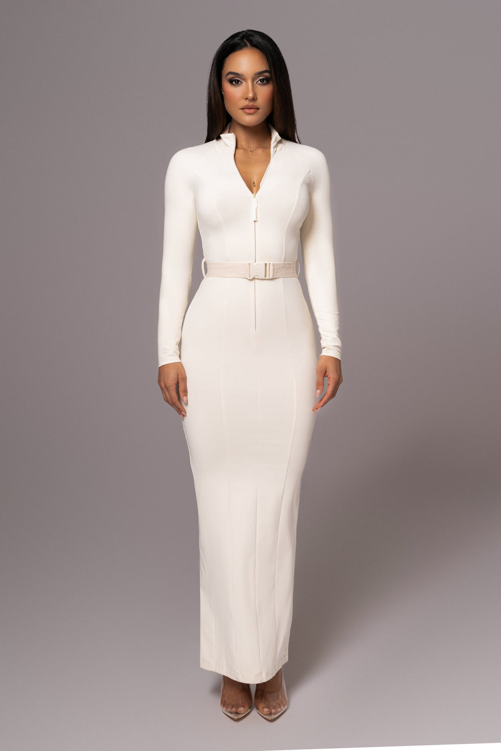 Buttercream Movement Mock Maxi Dress