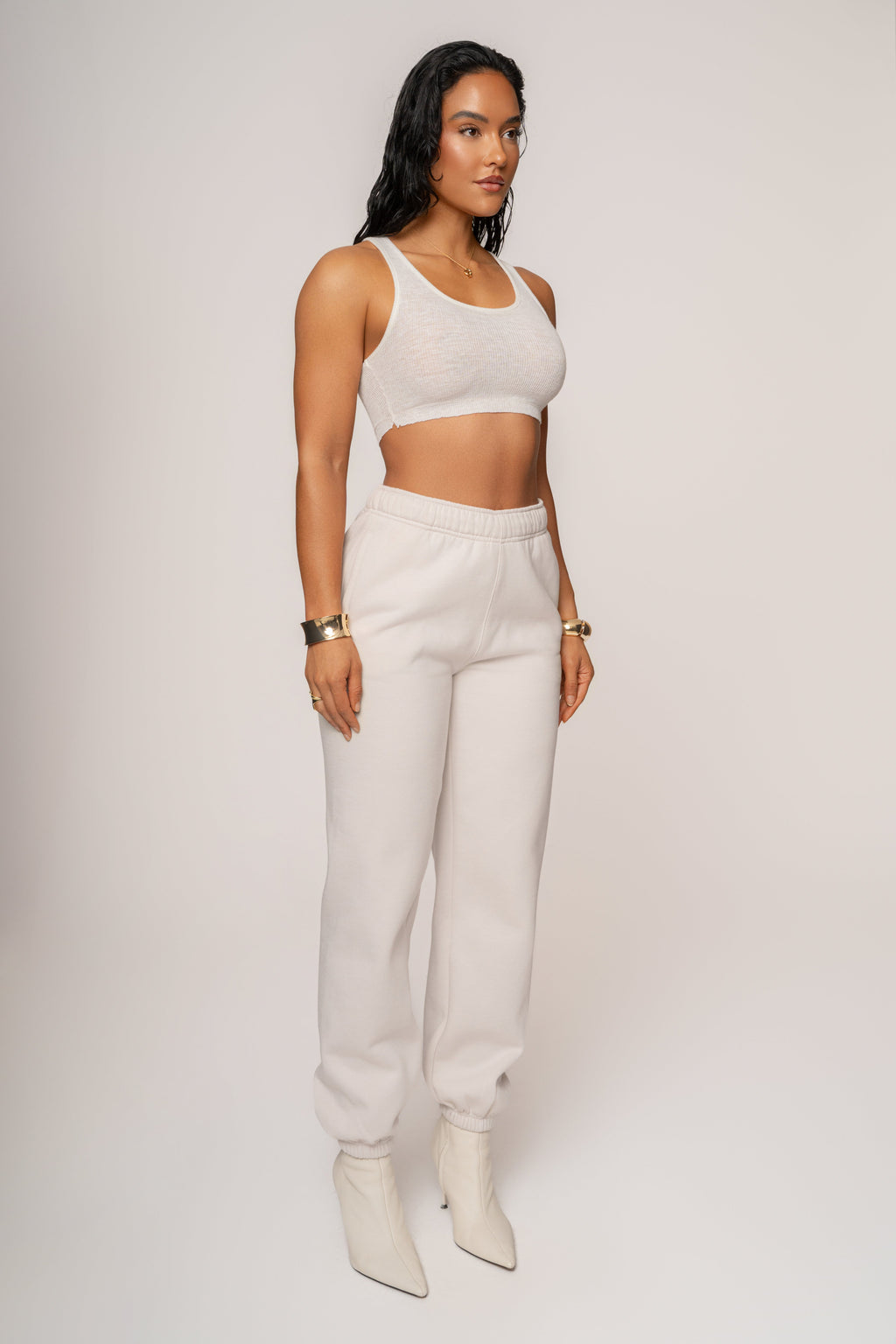 Bone JLUXLABEL Logo Sweatpants