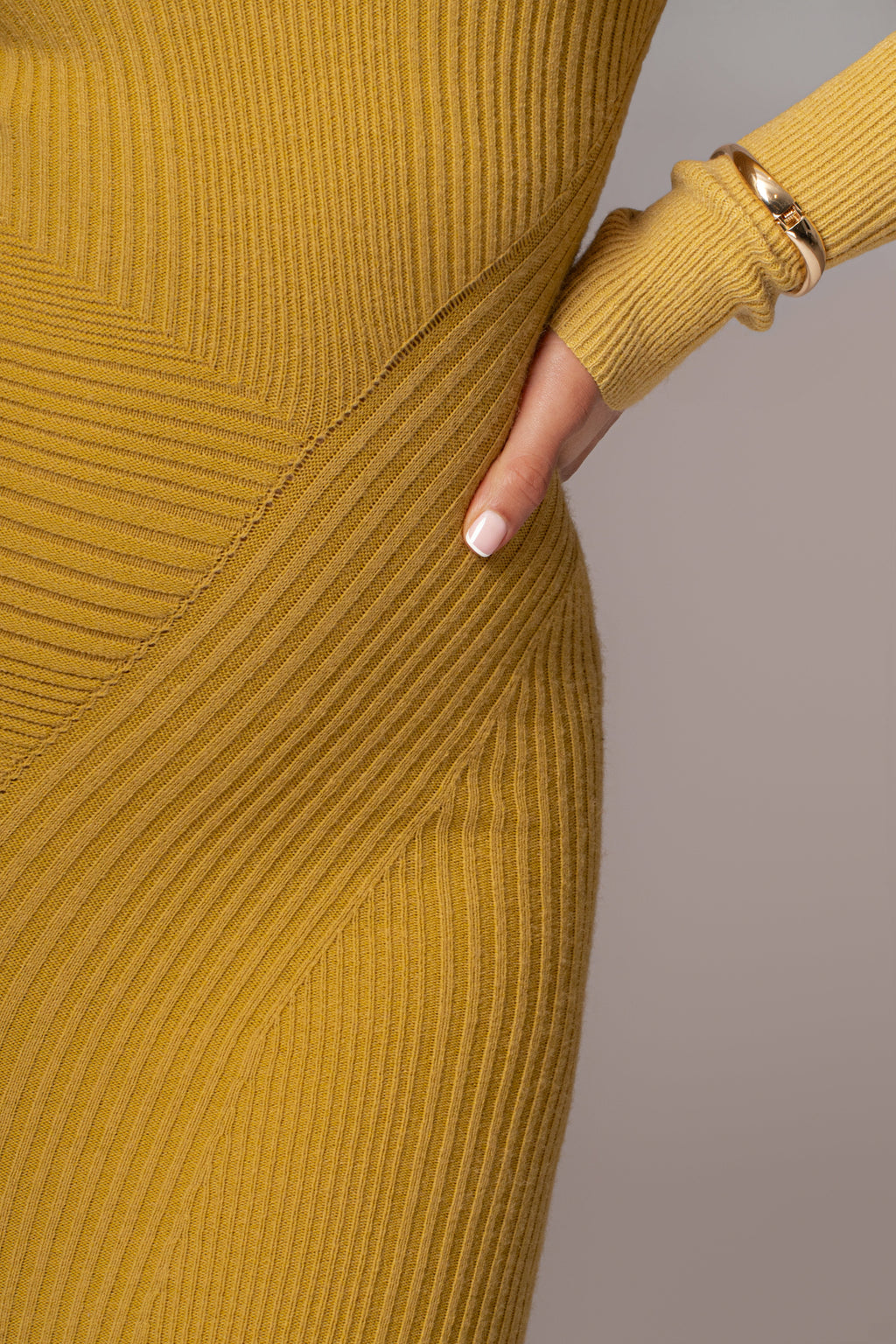 Lime Eliz Midi Dress