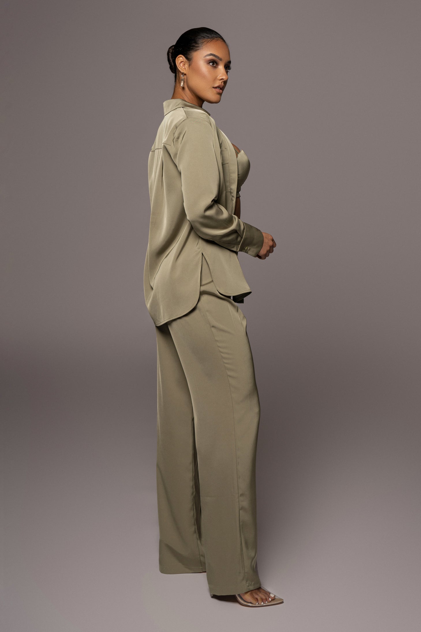 Olive Candice Trousers