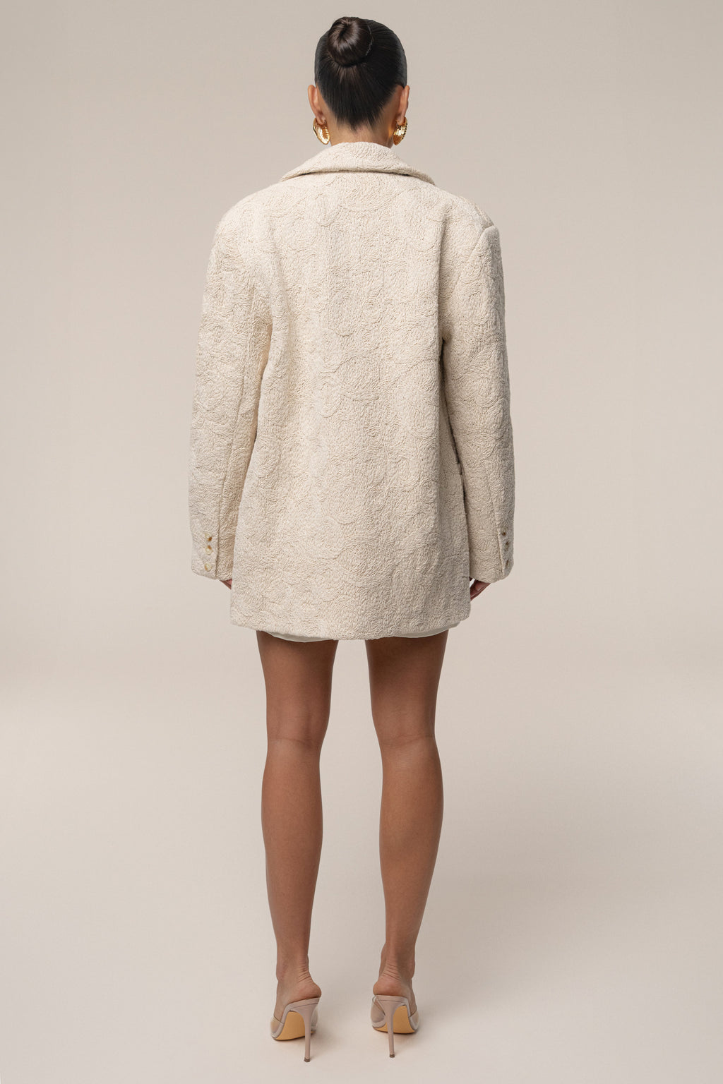 Ecru Avenue Oversize Blazer